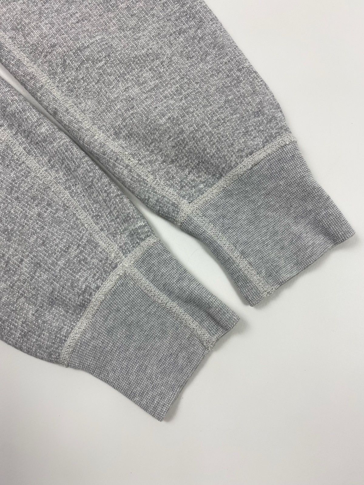 Orcival Orcival France Blank Grey French Terry Cotton Zip Hoodie Size S / US 4 / IT 40 - 8 Thumbnail