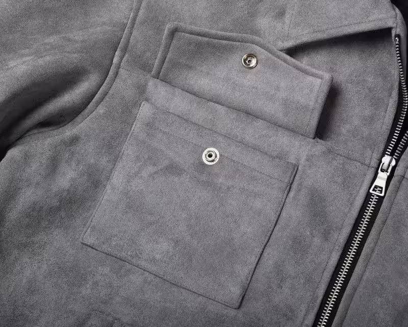 Japanese Brand × Vintage high quality suede jacket with zipper Size US XL / EU 56 / 4 - 9 Thumbnail