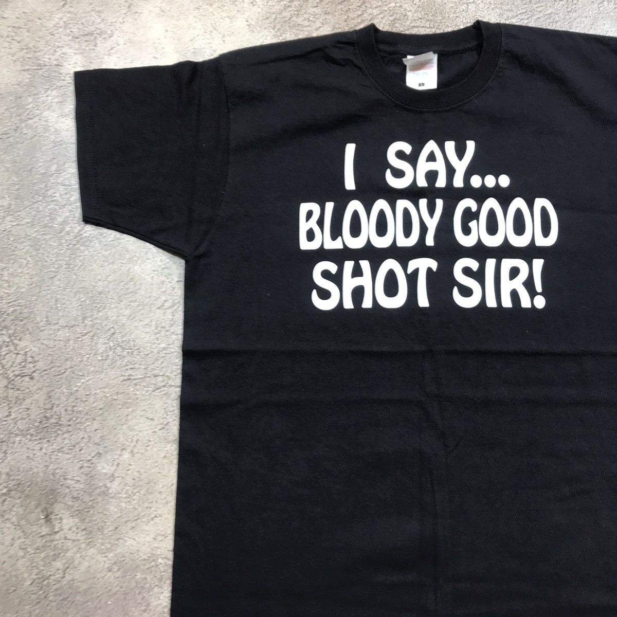 Vintage Vintage 90s Graphic Tee Funny Slogan Blokecore Humor Boxy L Size US L / EU 52-54 / 3 - 2 Thumbnail