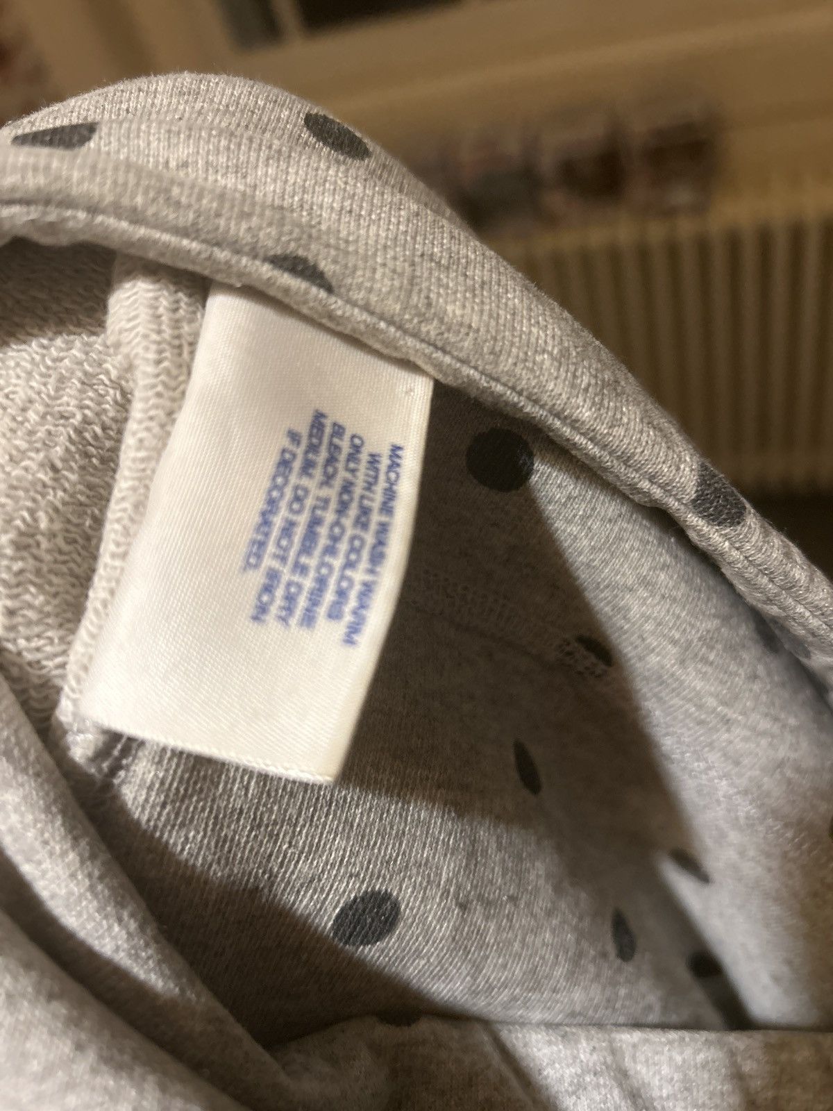 Supreme Supreme CDG Polka Dot Grey Hoodie Size US L / EU 52-54 / 3 - 4 Thumbnail