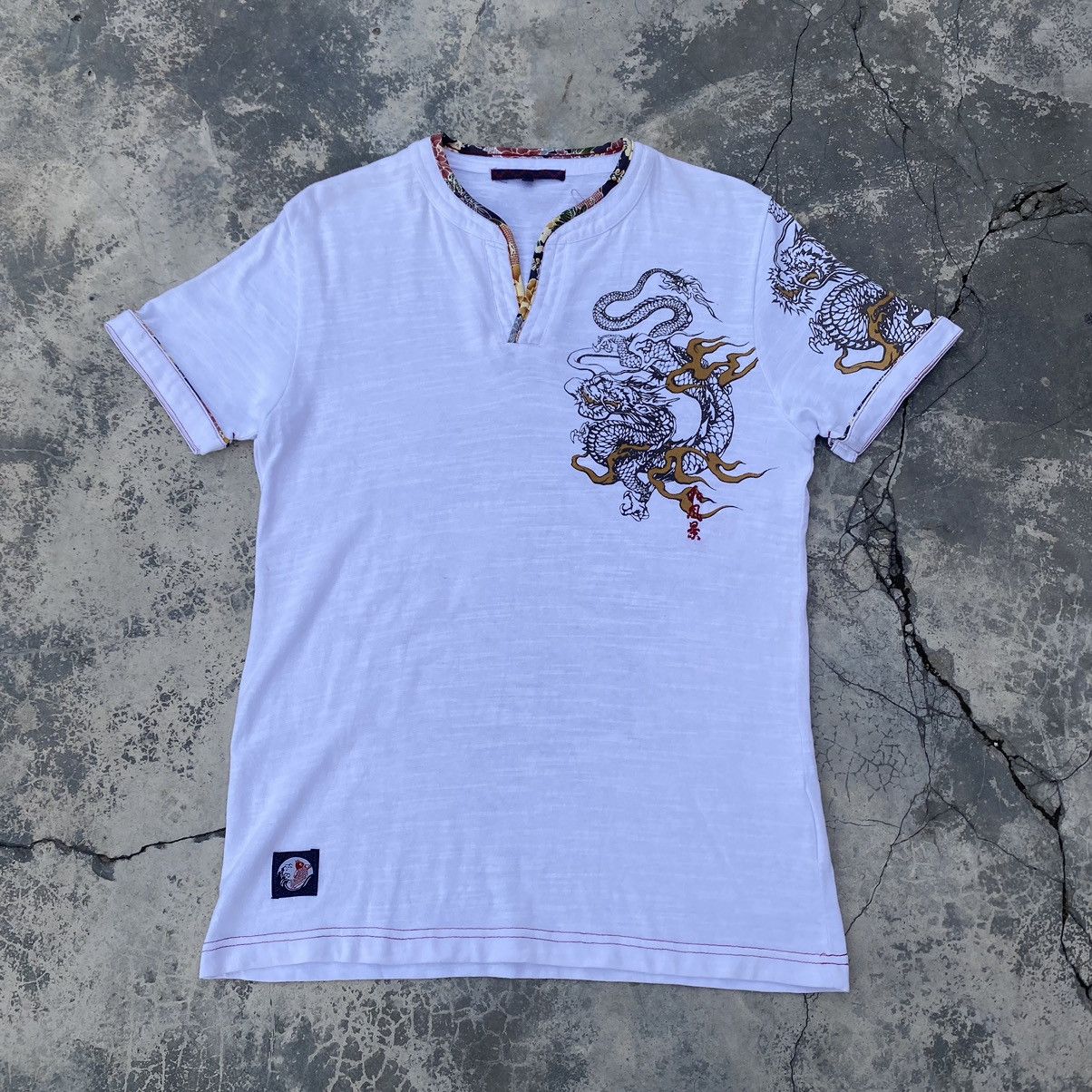 Japanese Brand Oriental Dragon tee Size US M / EU 48-50 / 2 - 2 Thumbnail