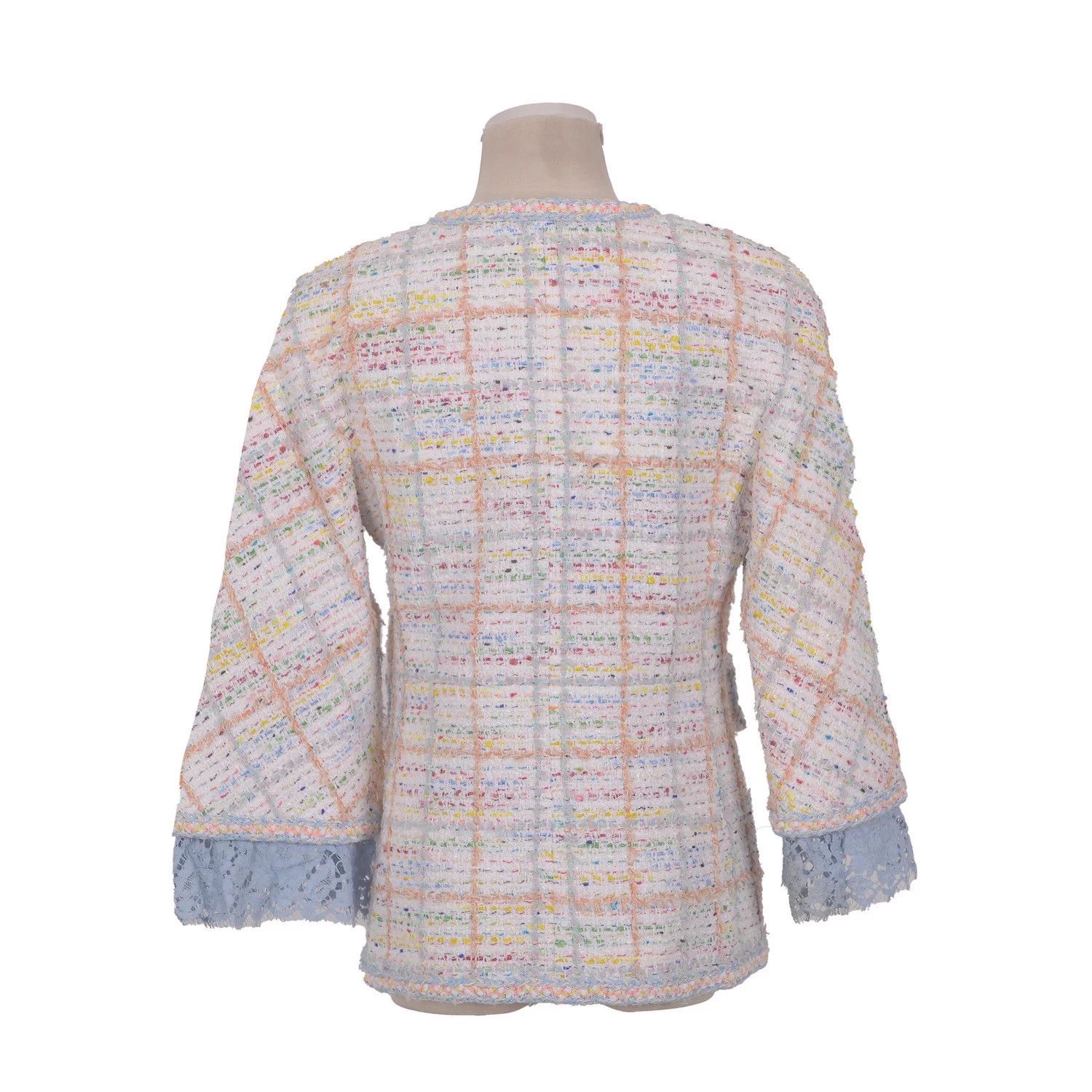 Chanel Chanel Classic Wool Blend Jacket Size S / US 4 / IT 40 - 8 Thumbnail