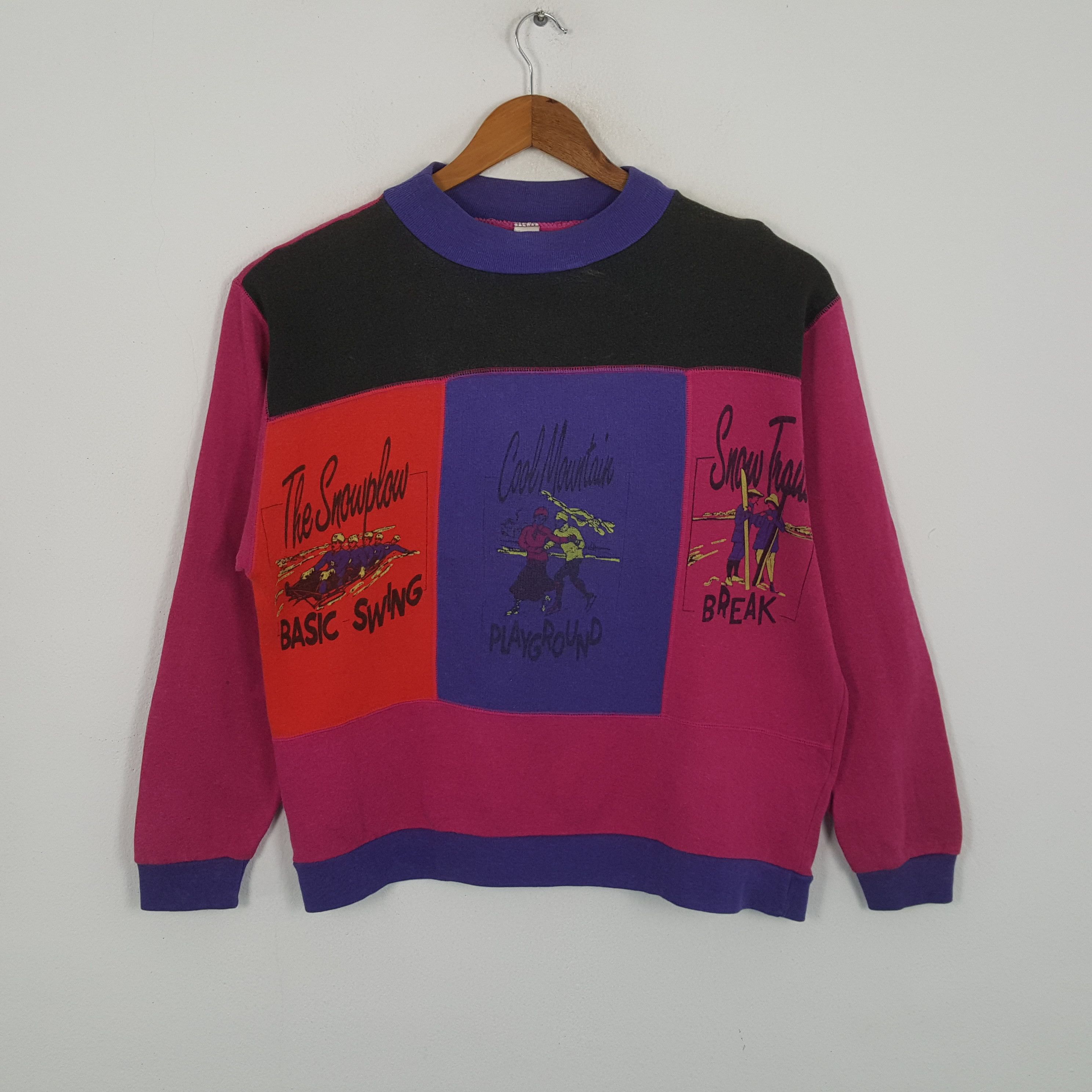 Vintage Vintage THE SNOWPLOW Japanese Style Brand Sweatshirts Size US L / EU 52-54 / 3 - 1 Thumbnail