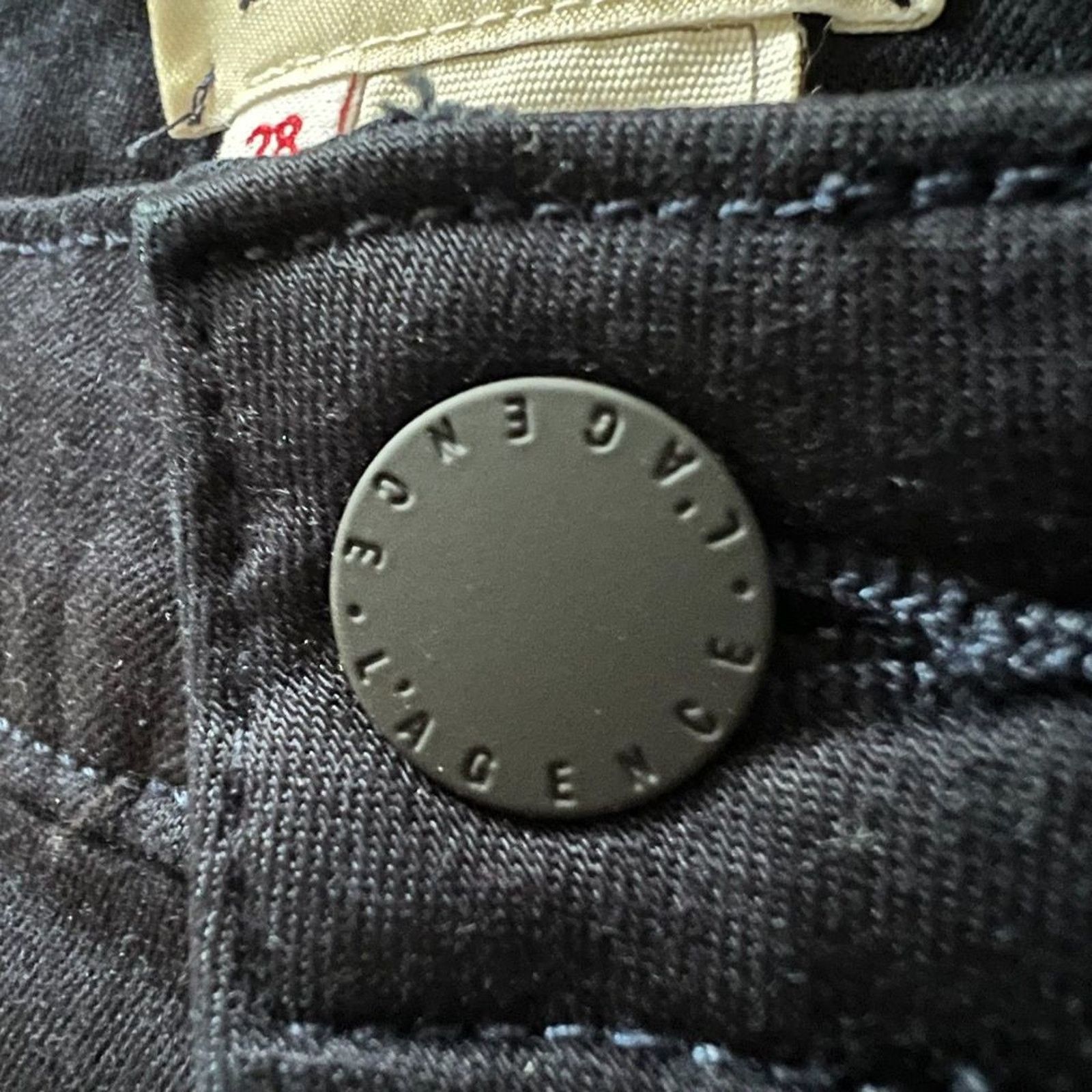 L'AGENCE L'AGENCE Blue High-Rise Skinny Leg Jeans, US28 Size 28" / US 6 / IT 42 - 3 Thumbnail