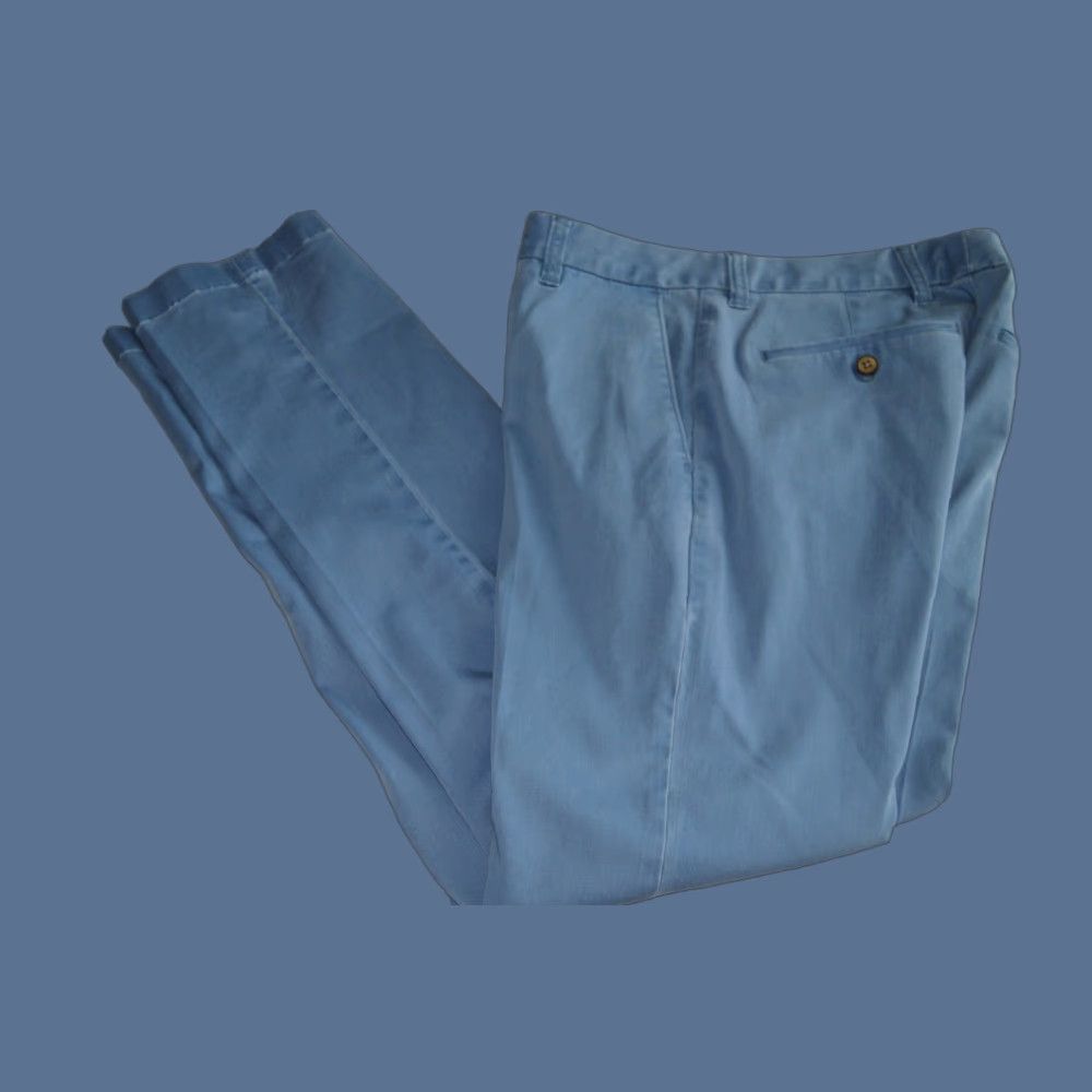 Tommy Bahama Tommy Bahama Pants Chino Mens Blue 28/32 Regular Straight Mid" Size US 28 / EU 44 - 1 Thumbnail