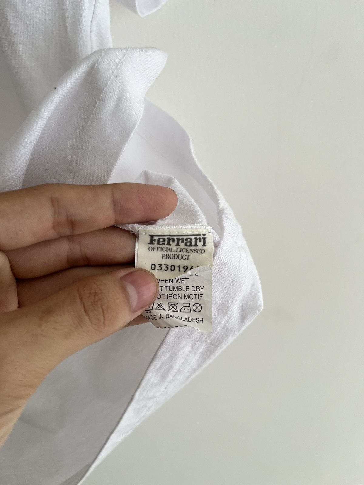 Ferrari × Mercedes-Benz × Vintage 1999 Ferrari Spa Official Licensed Product Size US L / EU 52-54 / 3 - 4 Thumbnail