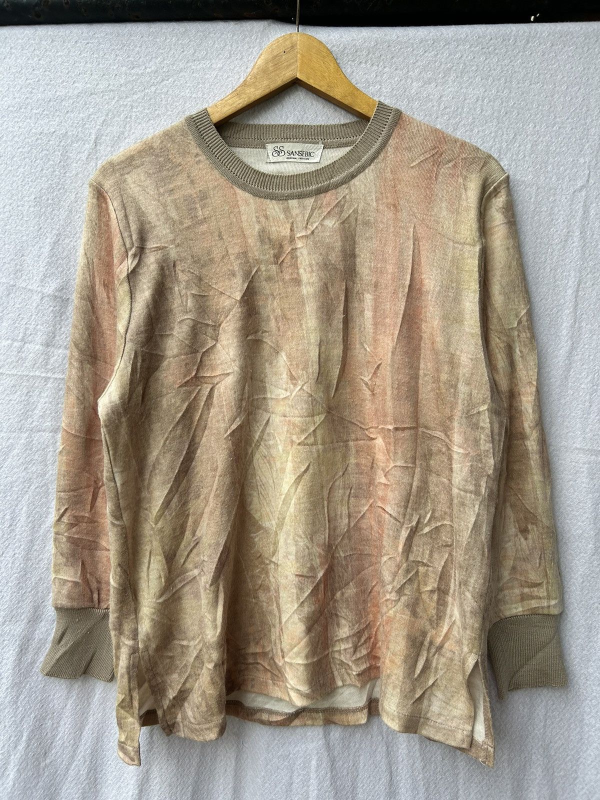 Beauty Beast × Japanese Brand Japanese sansebic knitt style Isseymiyake longslev Size US M / EU 48-50 / 2 - 1 Thumbnail