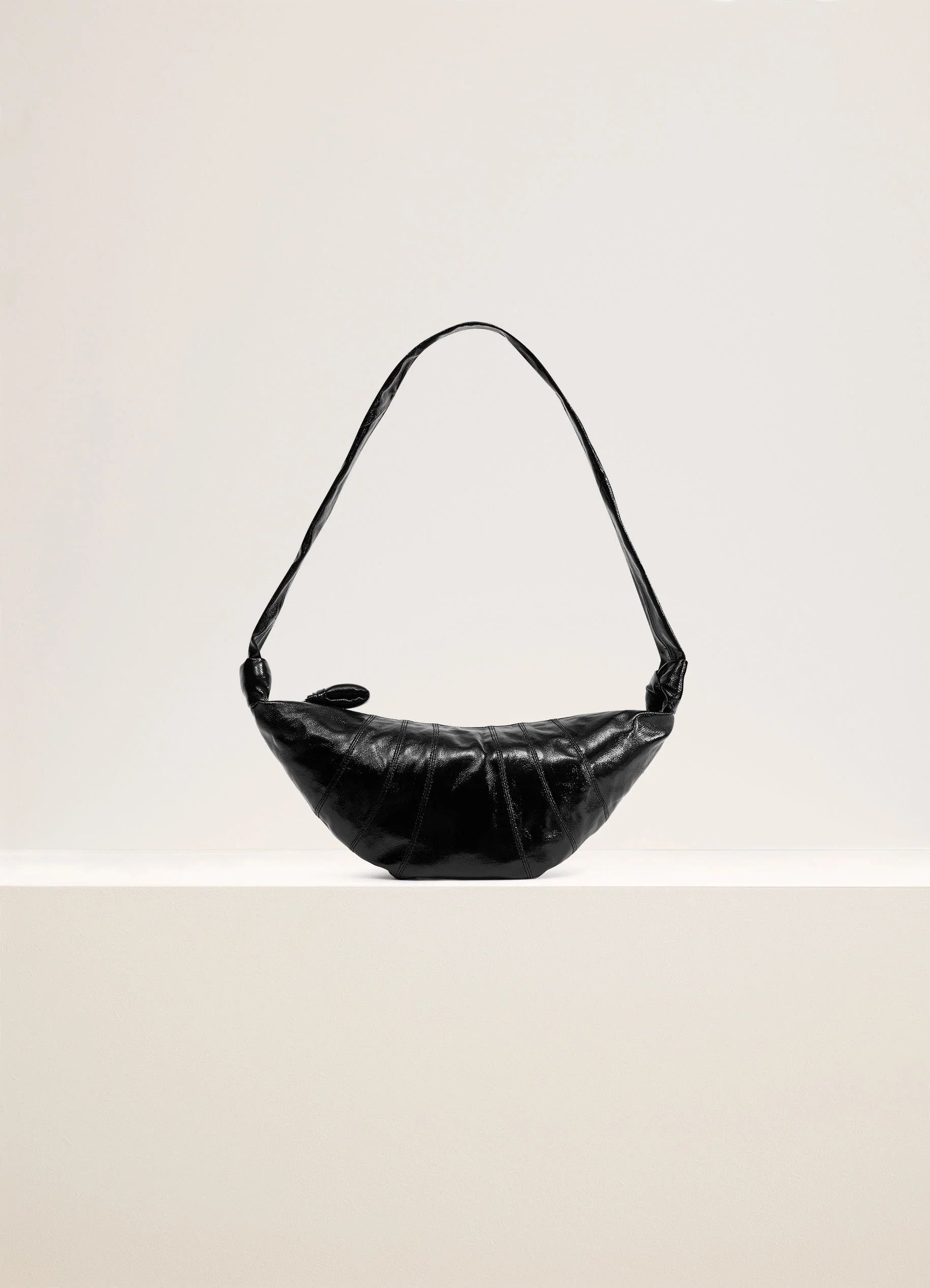 Lemaire Medium Coated Croissant Bag Size ONE SIZE - 1 Thumbnail