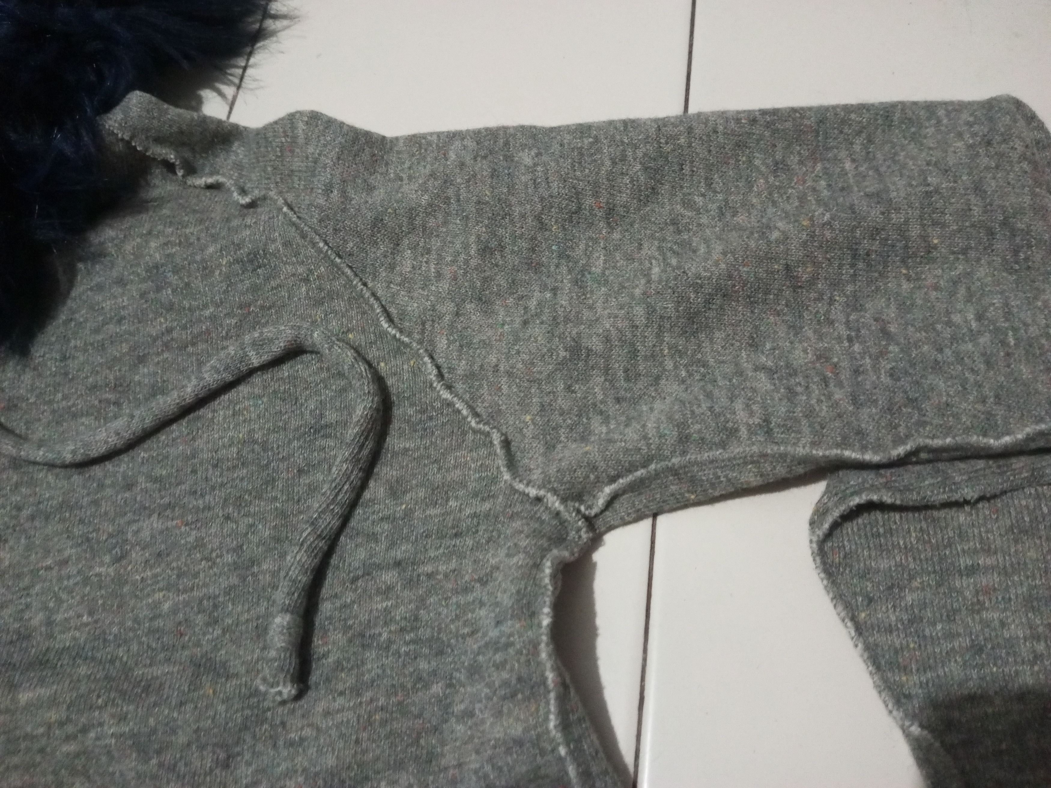 Mari's Rock V::Room - Fur Blue Hoodie ifsixwasnine & LGB Style Size US S / EU 44-46 / 1 - 4 Thumbnail