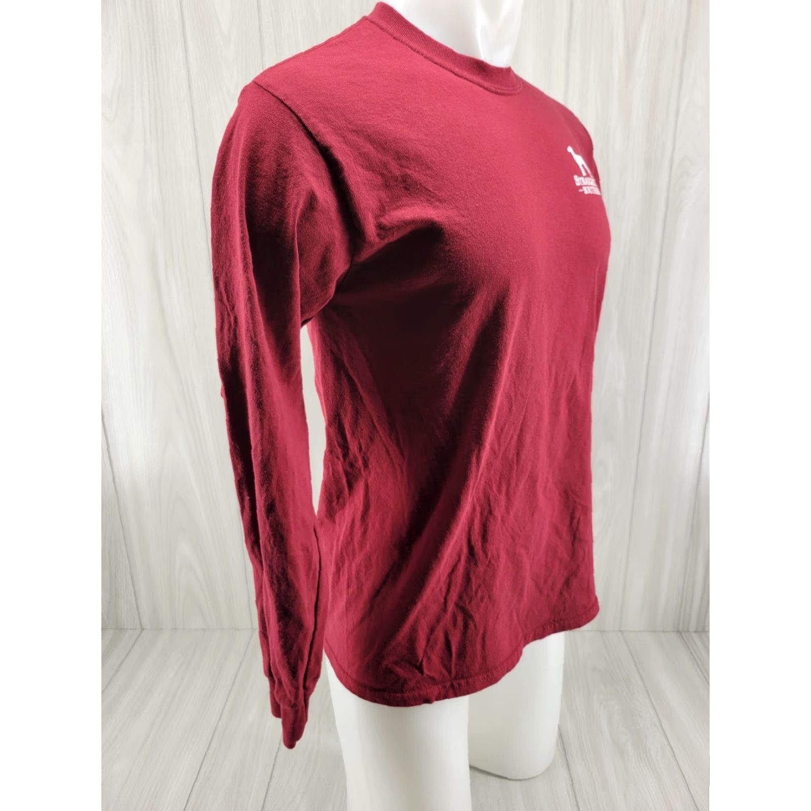 Vintage Straight Up Southern Shirt Long Sleeve Adult Medium Red 223 Rem Size M / US 6-8 / IT 42-44 - 5 Thumbnail