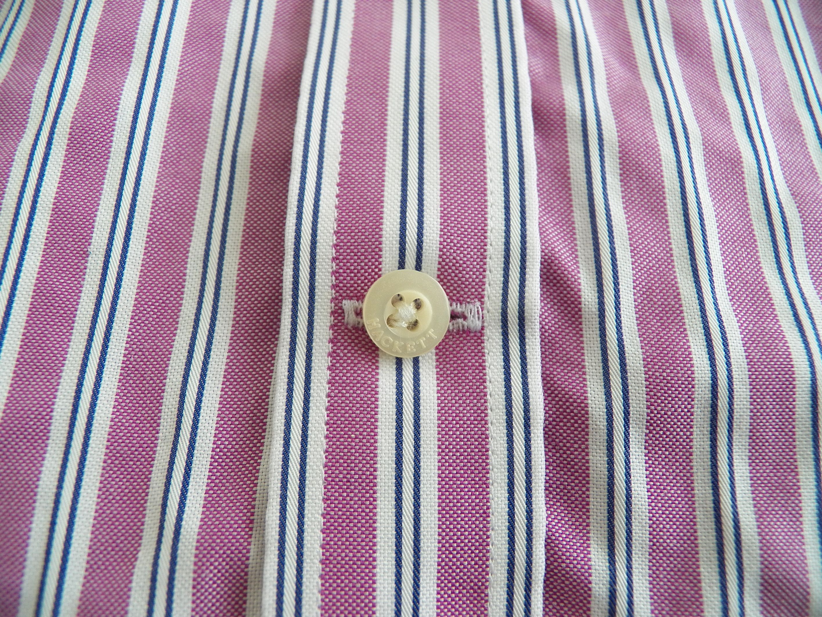 Hackett Hackett Mens Shirt Size M stripe albini italian cotton Size US M / EU 48-50 / 2 - 4 Thumbnail