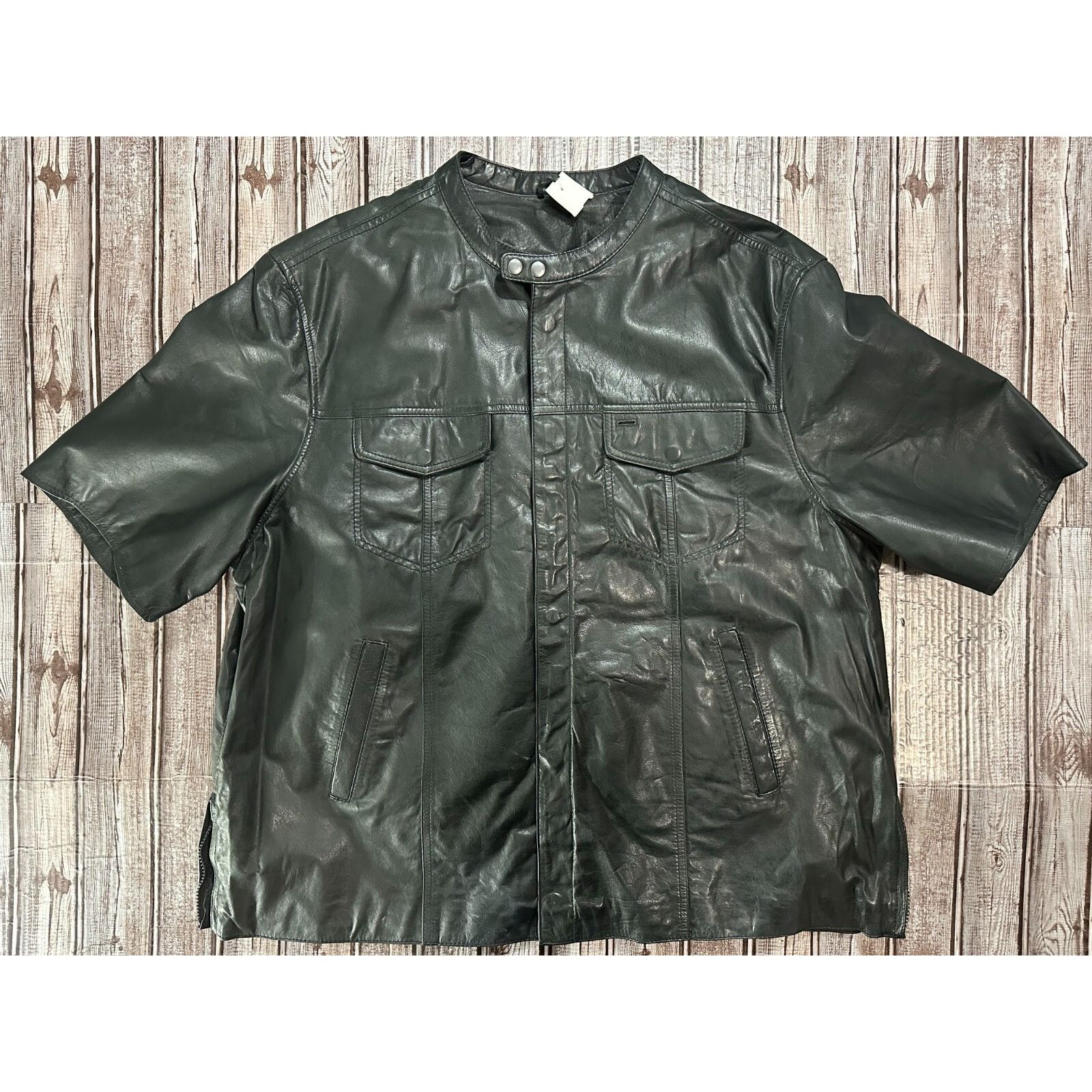 Other First Classics Leather gear Biker short slleve Shirt Size 5X Size US XXL / EU 58 / 5 - 1 Thumbnail