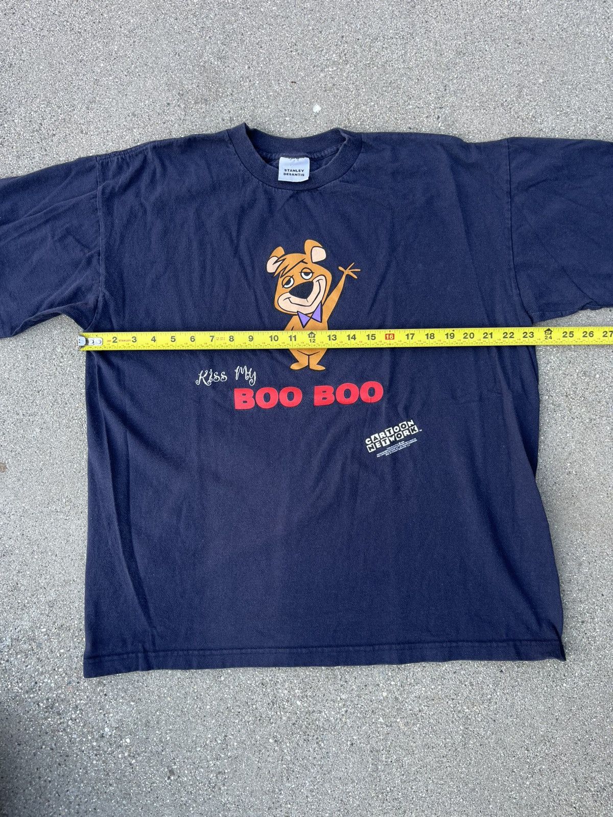 Cartoon Network Vintage Stanley Desantis Cartoon Network Boo Boo Yogi Tshirt Size US L / EU 52-54 / 3 - 6 Thumbnail