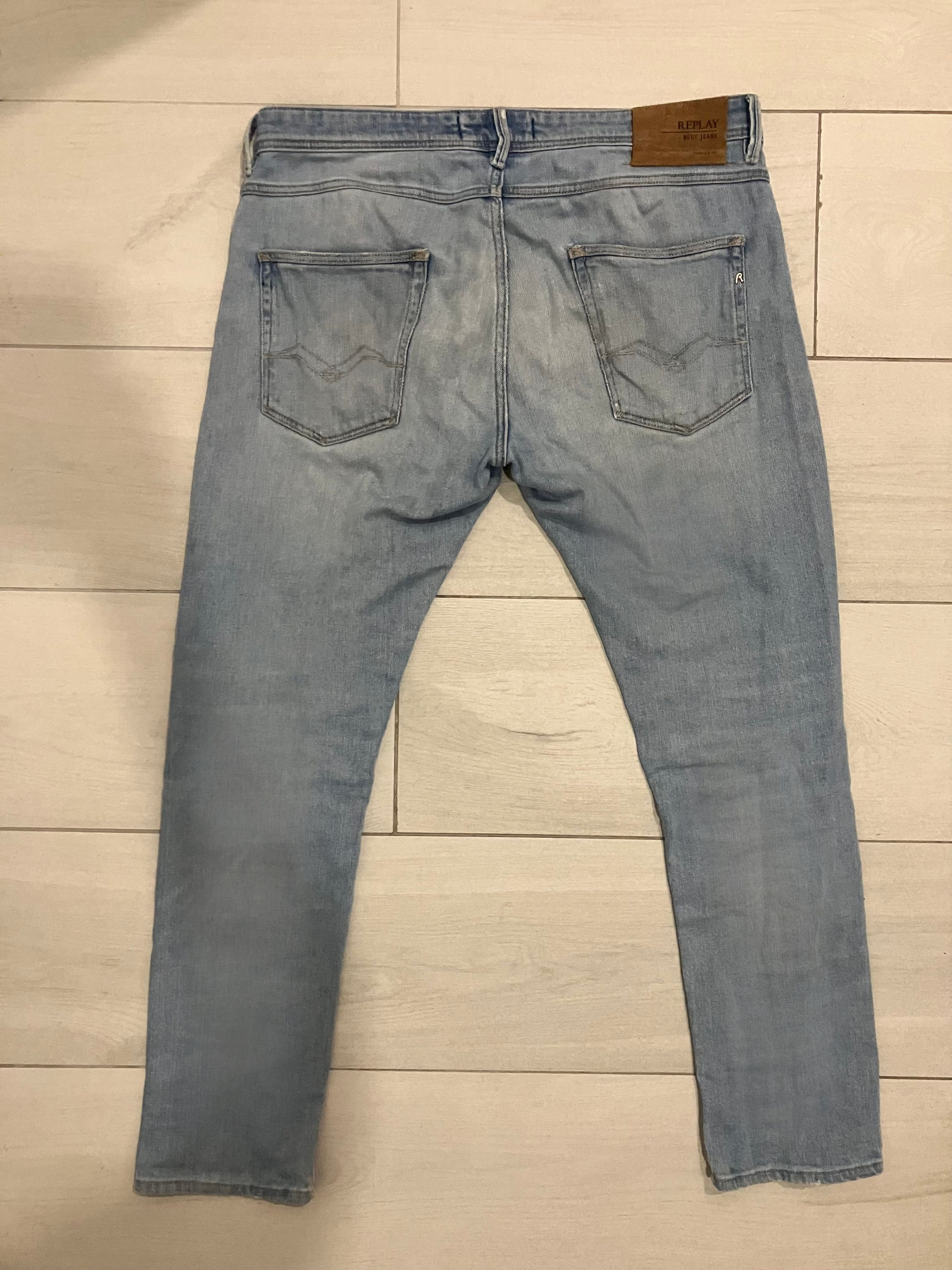 Replay Willbi Regular Slim Fit Size US 34 / EU 50 - 2 Thumbnail