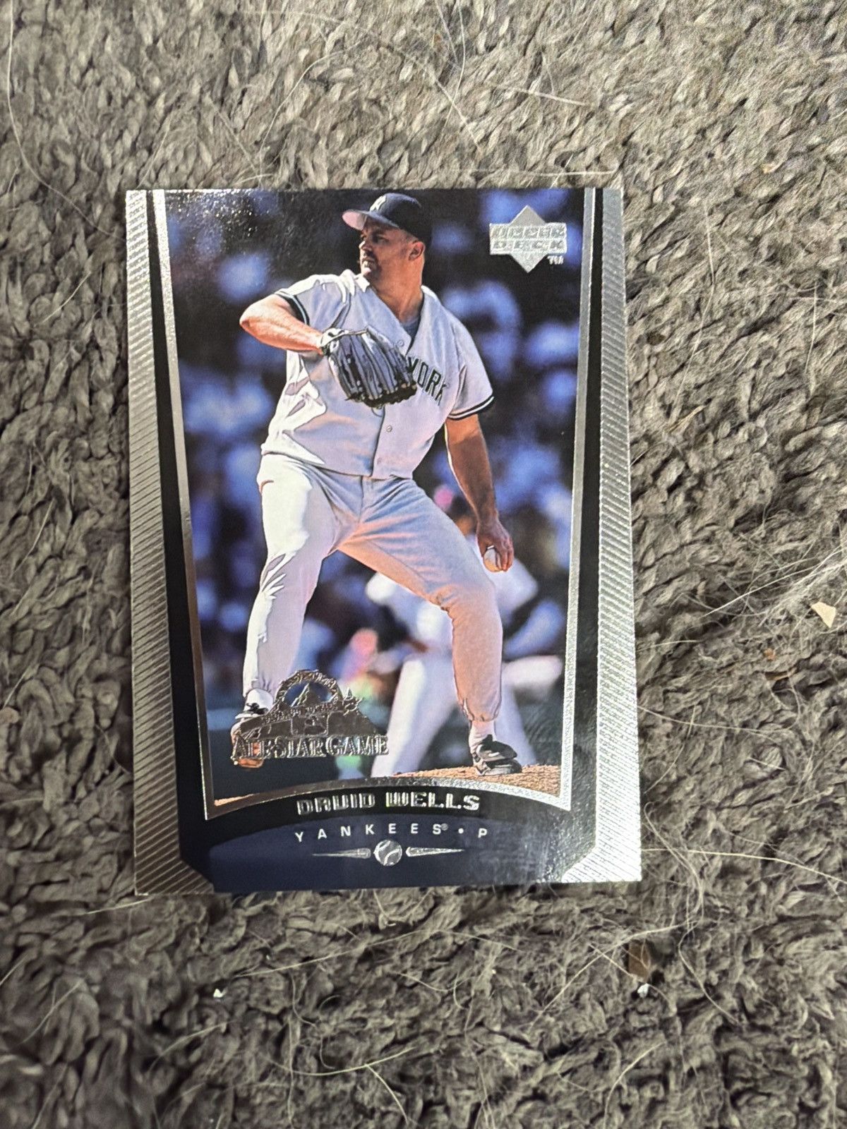New York Yankees 1998 Upper Deck #160 David Wells Card Size ONE SIZE - 1 Thumbnail
