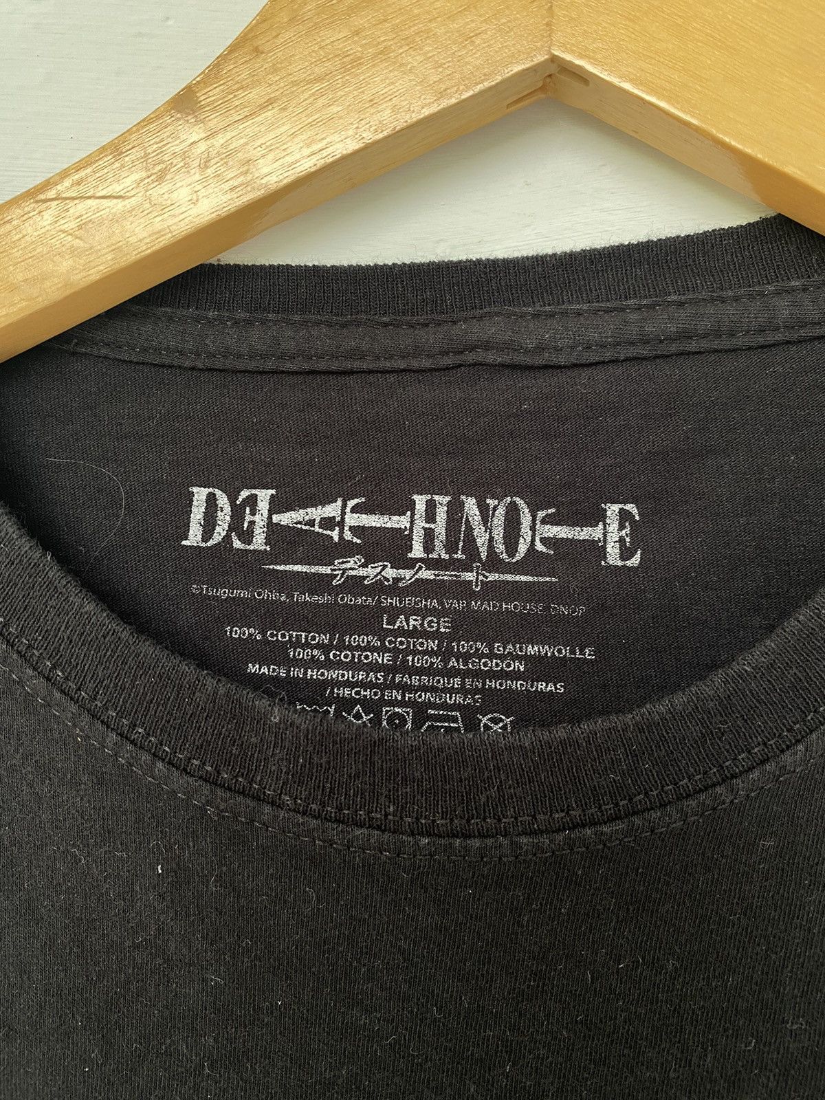 Anime × Cartoon Network × Japanese Brand Death note Ryuk Anime T shirt Size US L / EU 52-54 / 3 - 2 Thumbnail