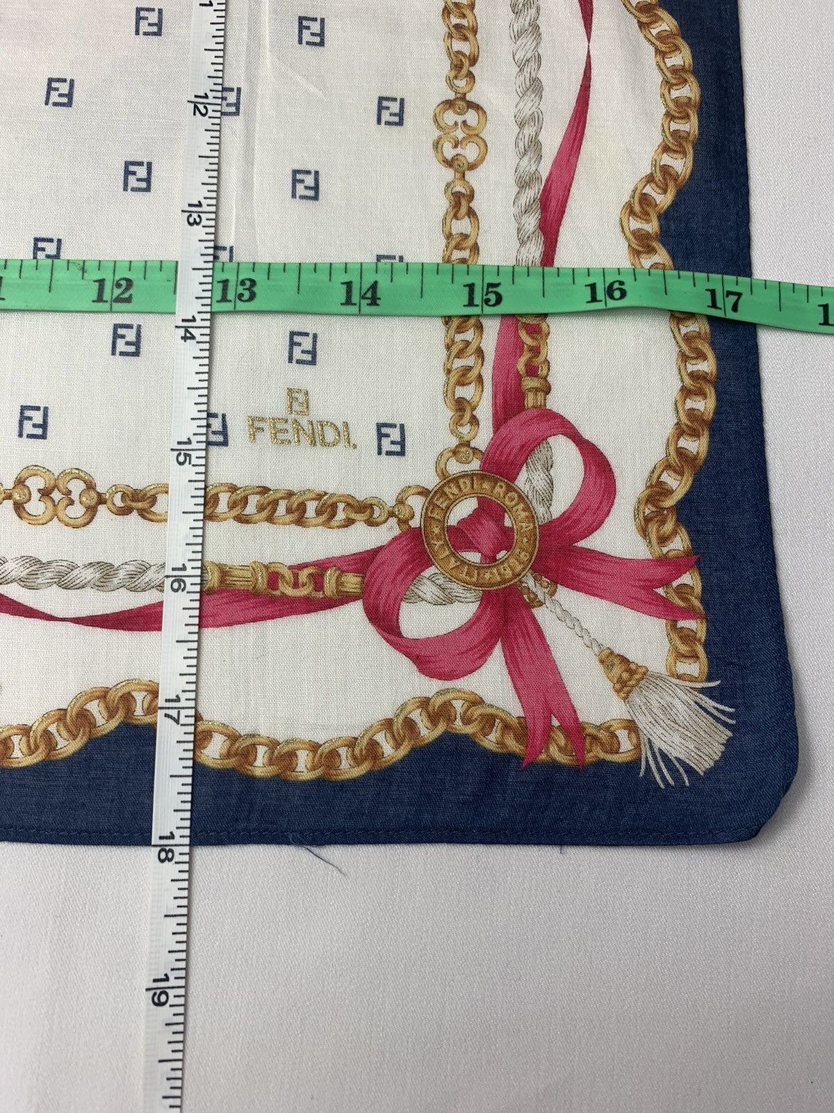 Vintage Fendi Handkerchief / Neckerchief / Bandana Size ONE SIZE - 6 Thumbnail