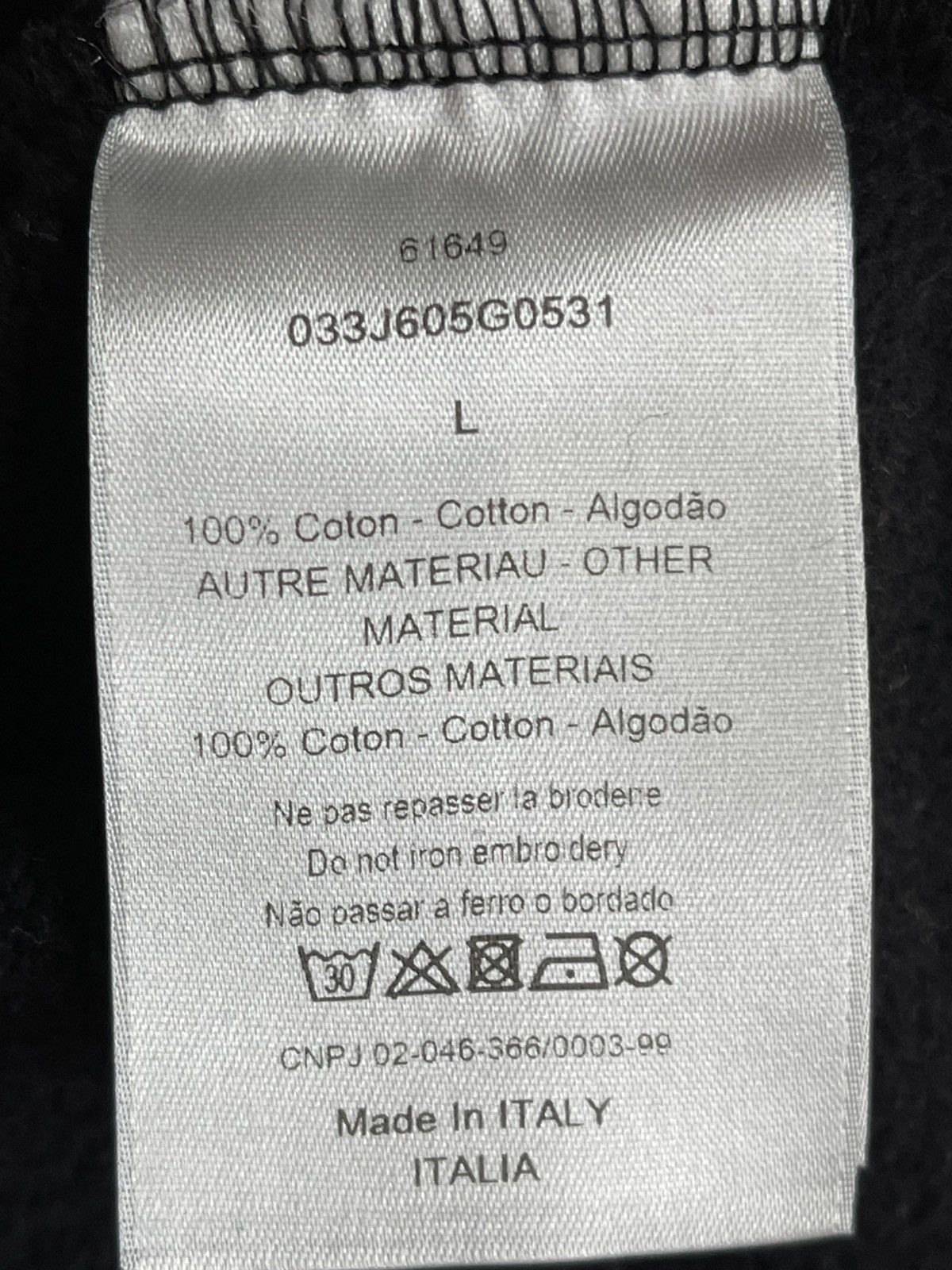Dior Size L - Dior x Shawn Stussy 2020 Bee Embroidered Size US L / EU 52-54 / 3 - 8 Thumbnail