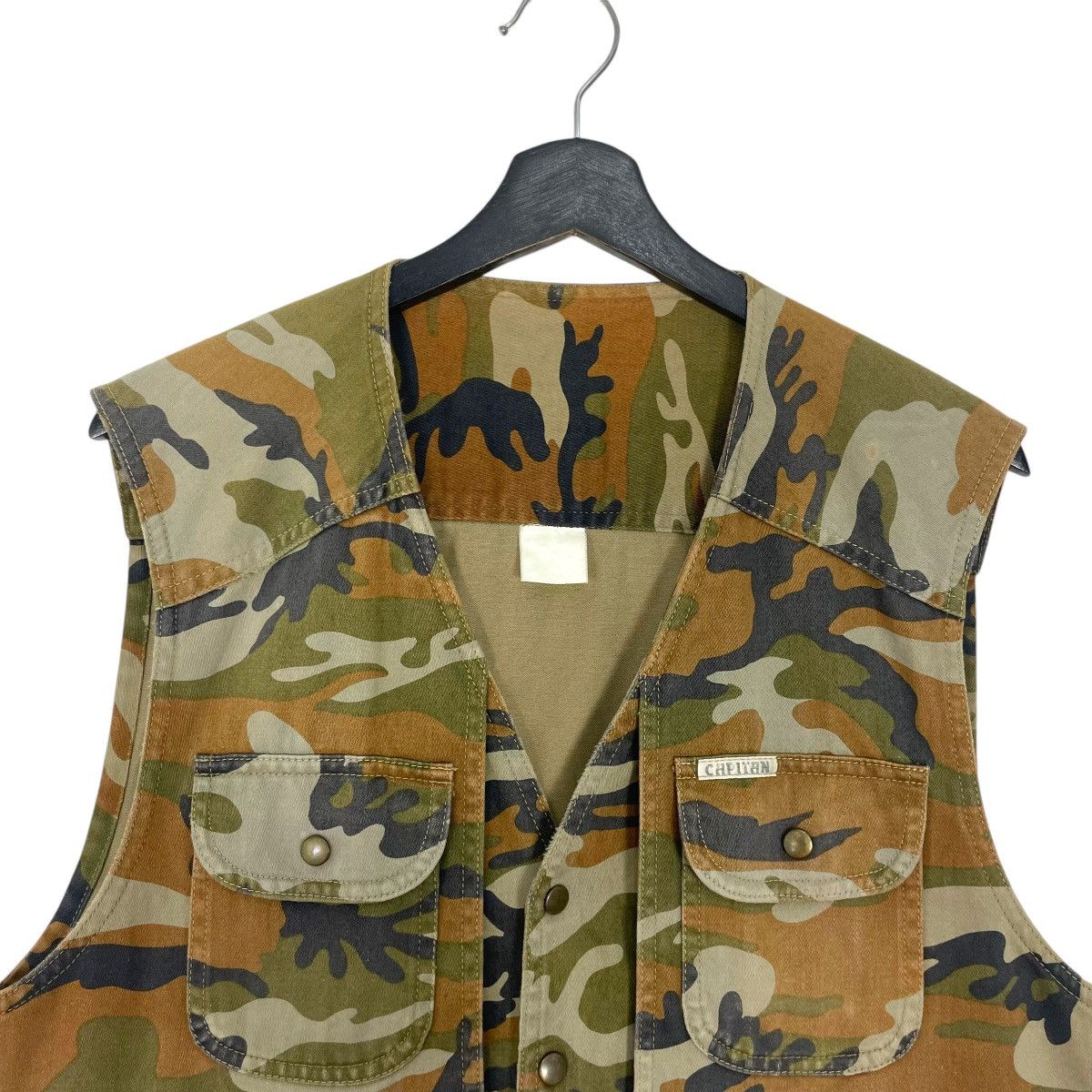 If Six Was Nine Vintage Capitan Japanese Brand Vest Jacket Camo Military Size US S / EU 44-46 / 1 - 7 Thumbnail