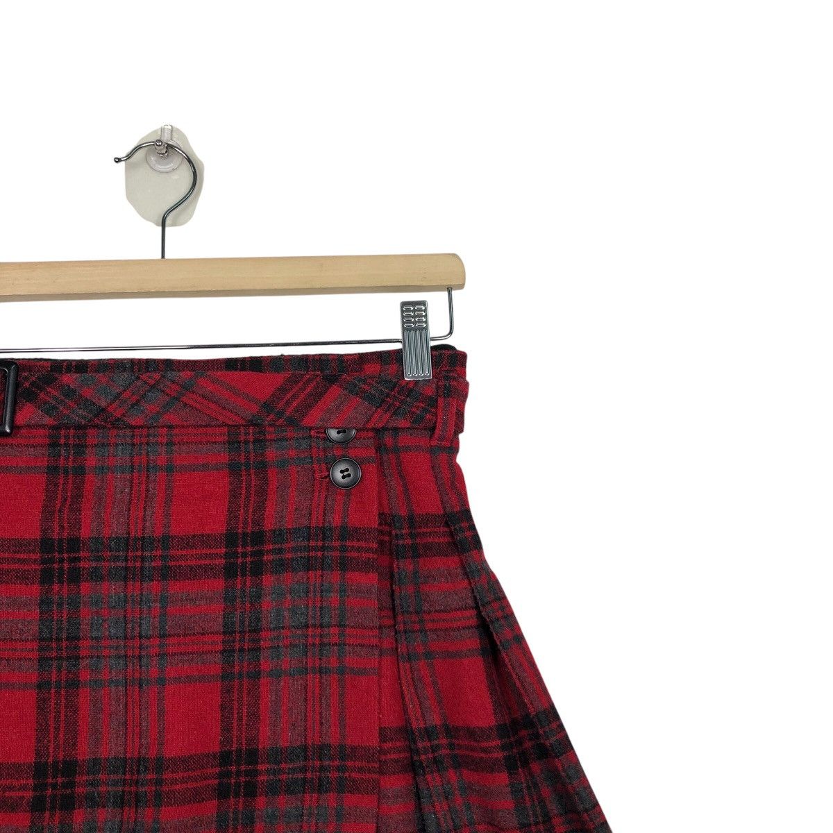 agnes b. 📌Short Skirt Agnes B. Enfant Check Tartan Design Punk Style Size 28" / US 6 / IT 42 - 8 Thumbnail