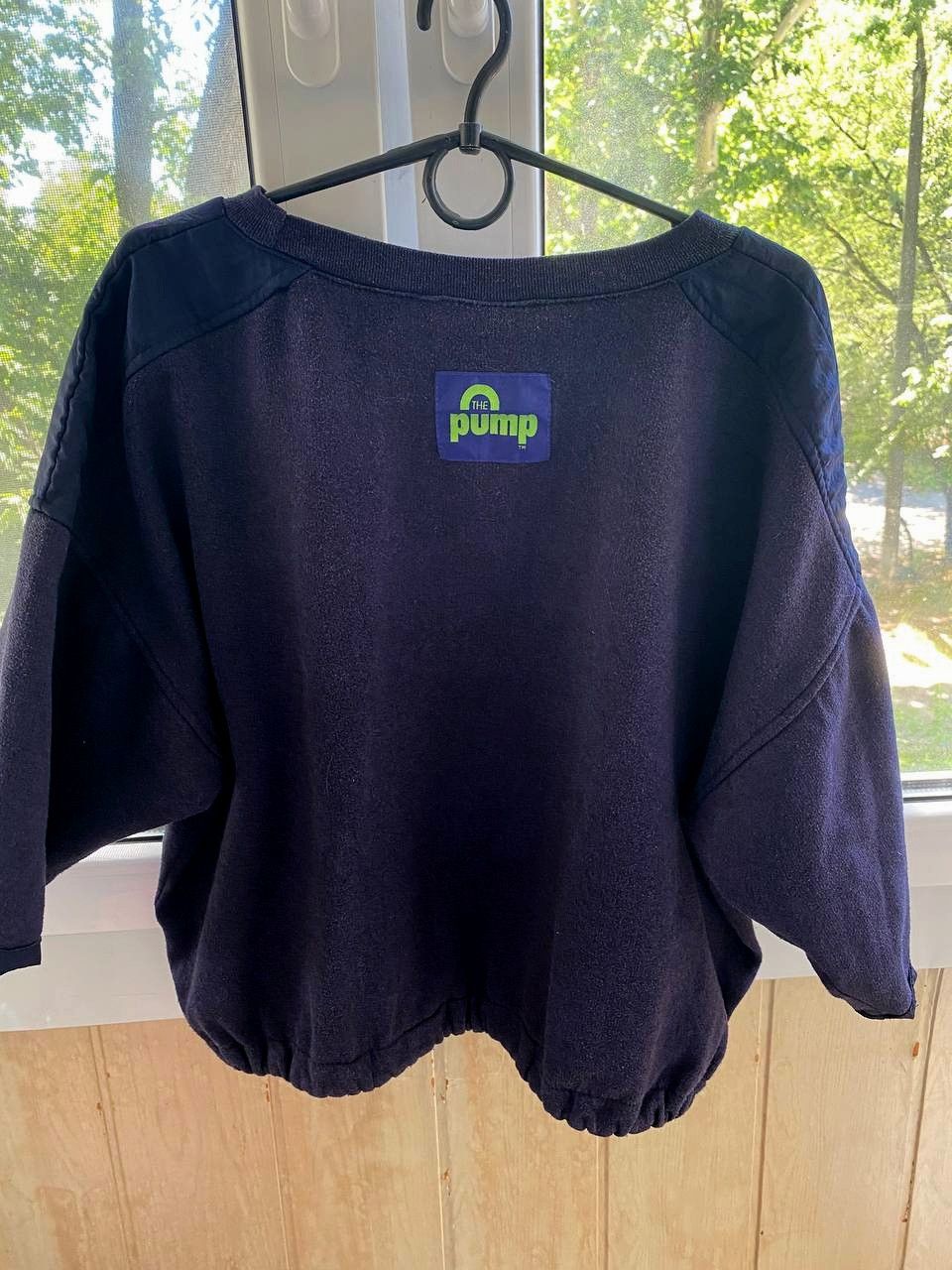 Reebok Vintage Reebok Pump Shortsleeve Sweatshirt 80s 90s Size US L / EU 52-54 / 3 - 4 Thumbnail