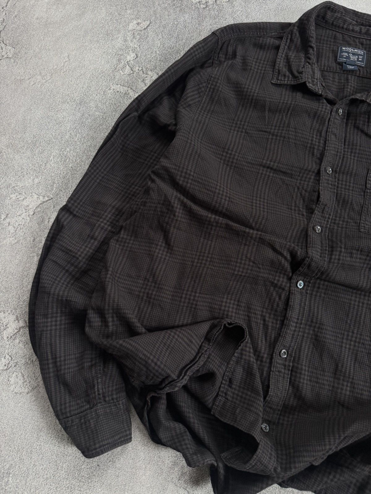 Woolrich Woolen Mills Woolrich XL/size Chekered button up shirts casual flannel Size US XL / EU 56 / 4 - 2 Thumbnail