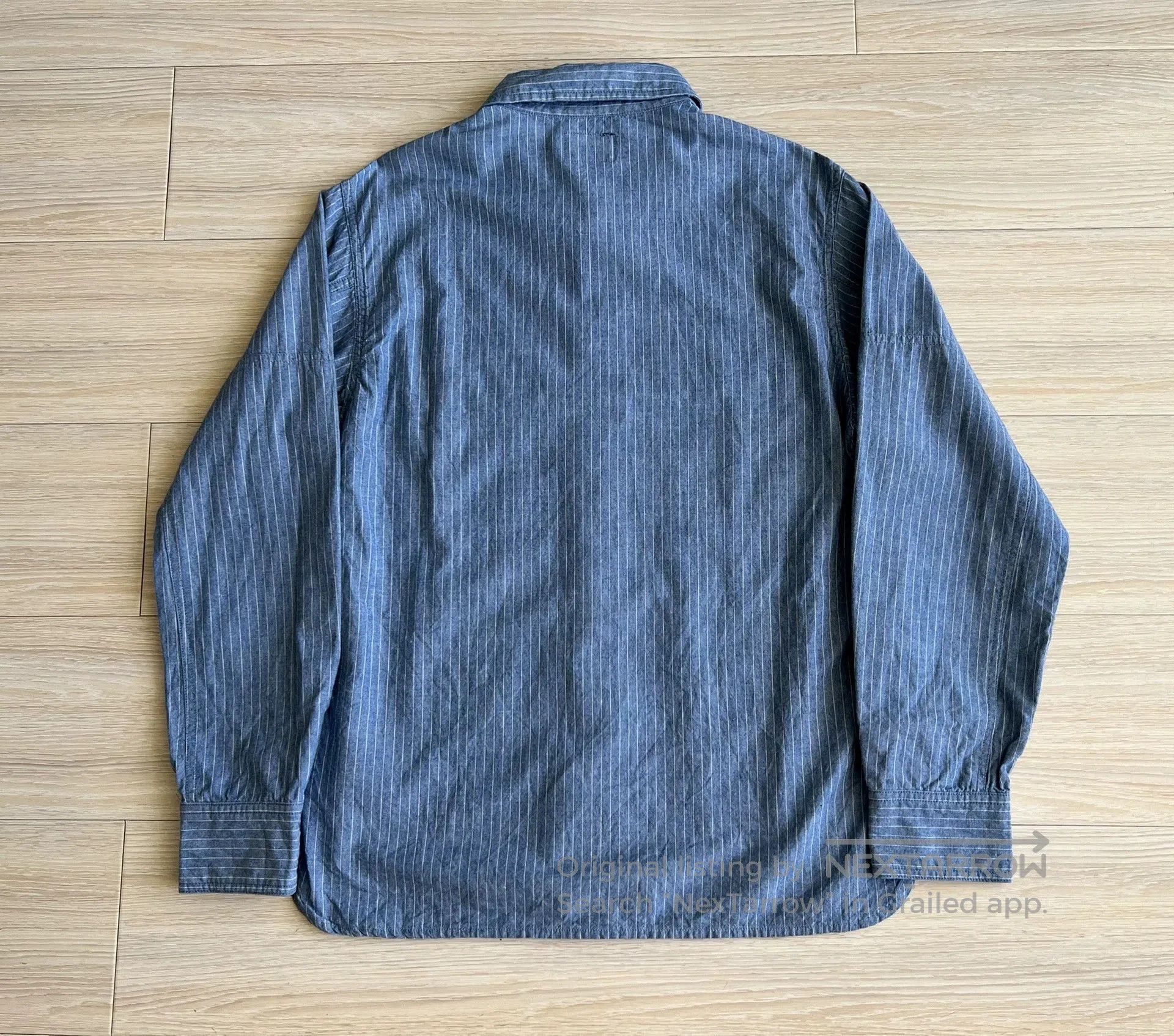 Wtaps wtaps striped button-up shirt with pockets. Size US M / EU 48-50 / 2 - 4 Thumbnail