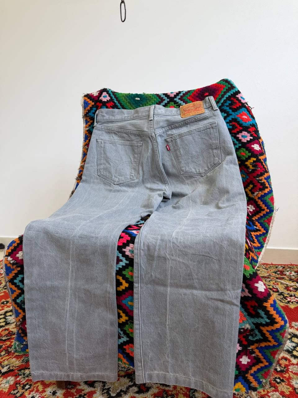 Hysteric Glamour Vintage Hysteric Glamour Style Baggy Washed Jeans Y2K Size US 34 / EU 50 - 4 Thumbnail