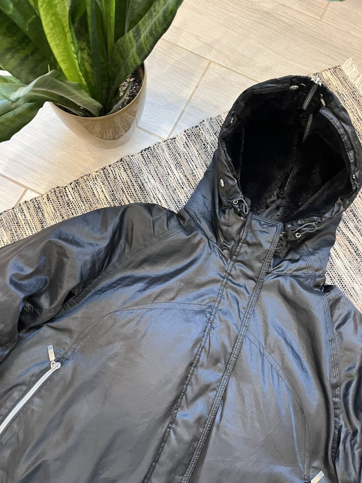 Nike × Vintage Rare Vintage Nike down jacket bomber black opium Alaska Size XL / US 12-14 / IT 48-50 - 7 Thumbnail