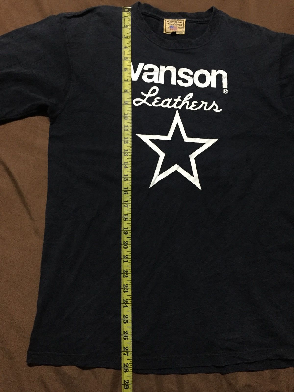 Vanson Leathers Vanson Leathers Star Tee Size US M / EU 48-50 / 2 - 9 Thumbnail