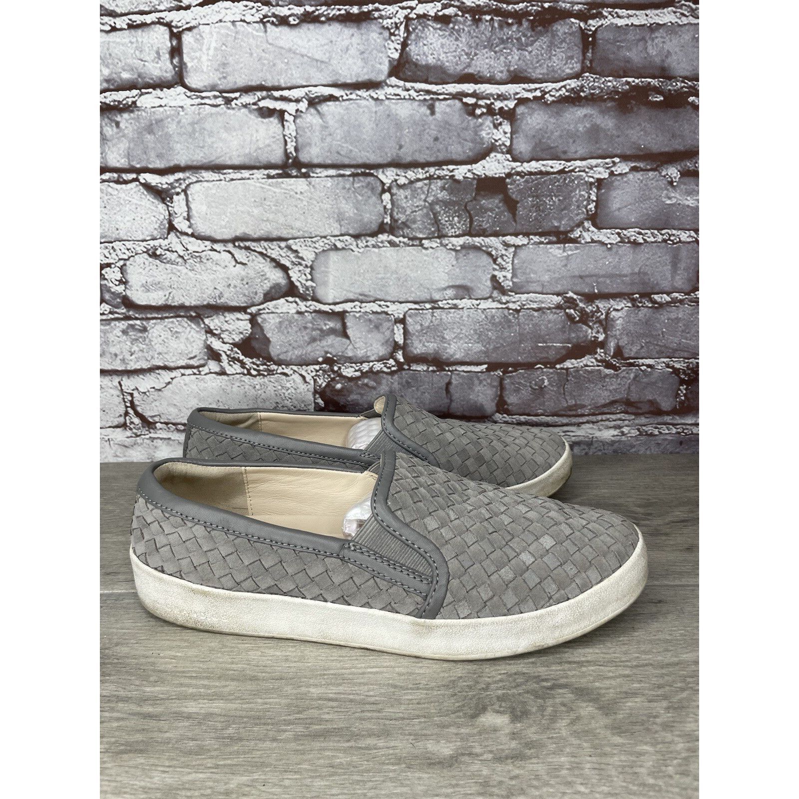 Cole Haan Cole Haan Grand Pro Gray Woven Suede Leather Slip On Shoes W Size US 11 / IT 41 - 3 Thumbnail