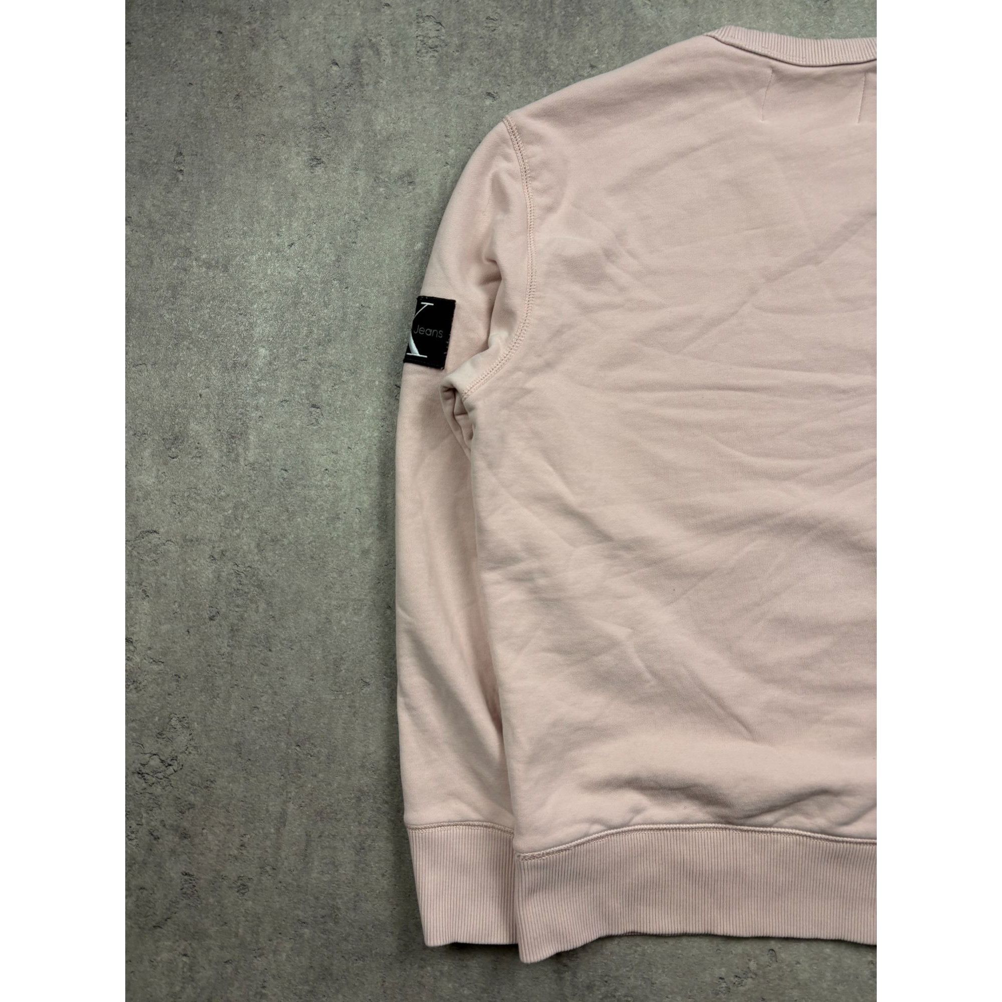 Calvin Klein Calvin Klein Jeans Pink Crewneck Sweatshirt Mens M Cotton Ca Size US M / EU 48-50 / 2 - 8 Thumbnail