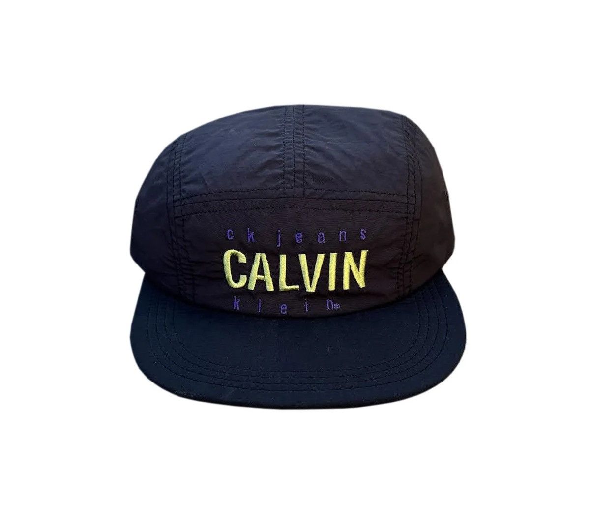 Calvin Klein Vintage Calvin Klein CK Jeans 5 Panel Hat Size ONE SIZE - 1 Thumbnail