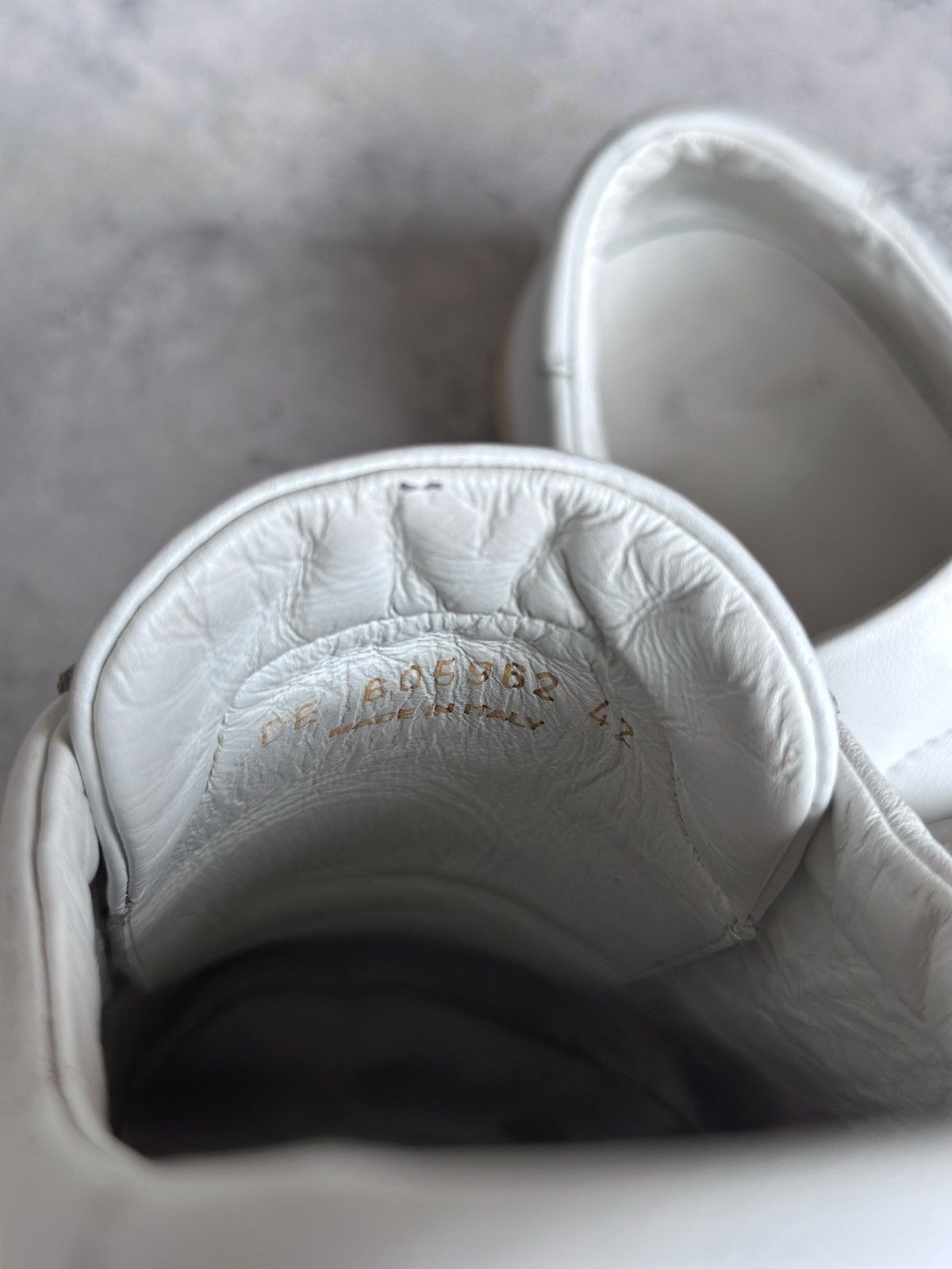 Saint Laurent Paris HEDI SLIMANE | SL/01 VELCRO STRAP COURT CLASSIC LOW TOP Size US 9 / EU 42 - 16 Thumbnail