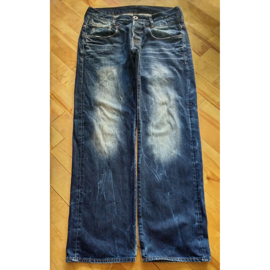 G-Star G-STAR Flared Pants Raw Baggy Denim Goth GS RAW Size US 32 / EU 48 - 16 Thumbnail
