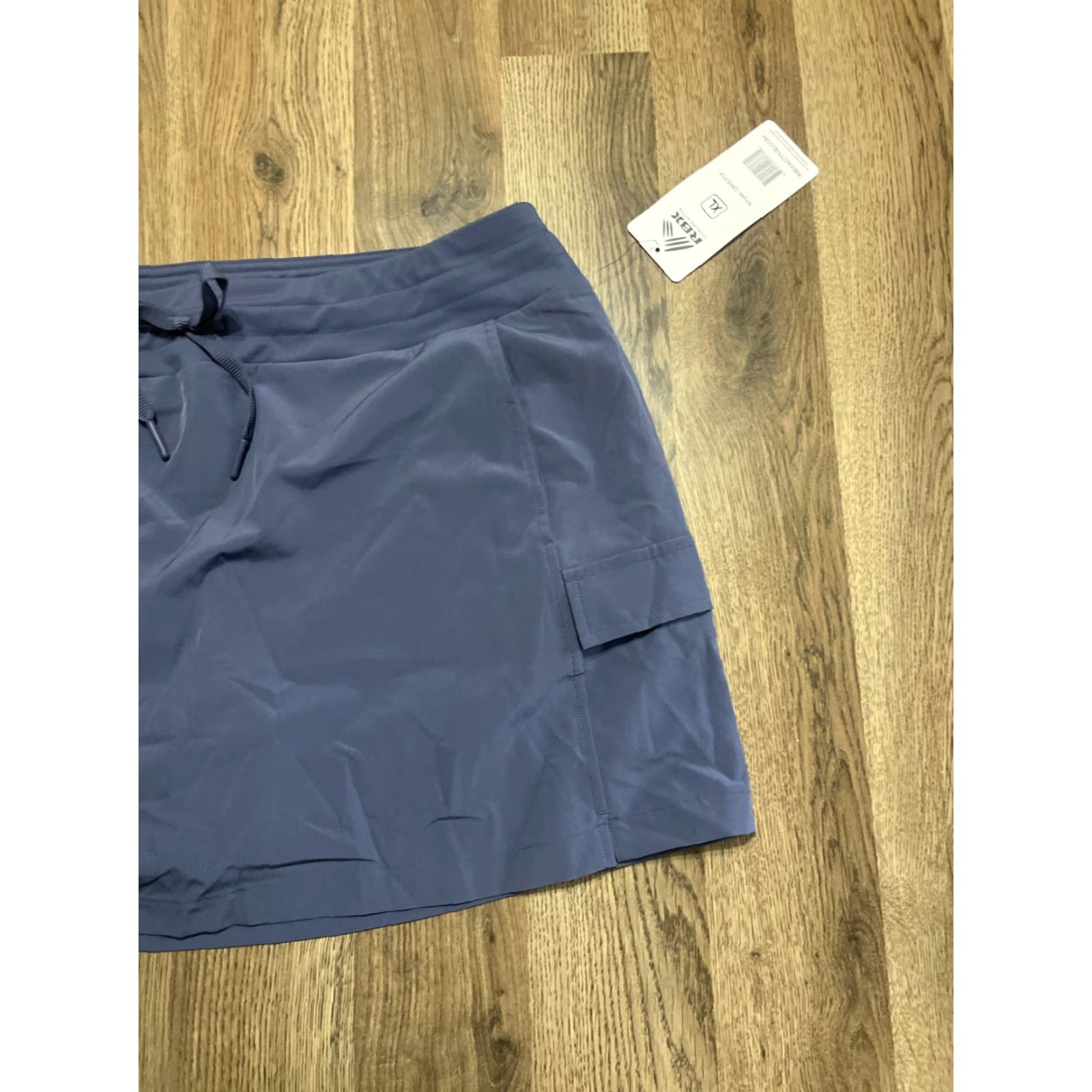 Vintage RBX Skirt Women XL Purple Mini Built in Shorts Tie Waist Casual Womens Size 40" / US 18 - 4 Thumbnail