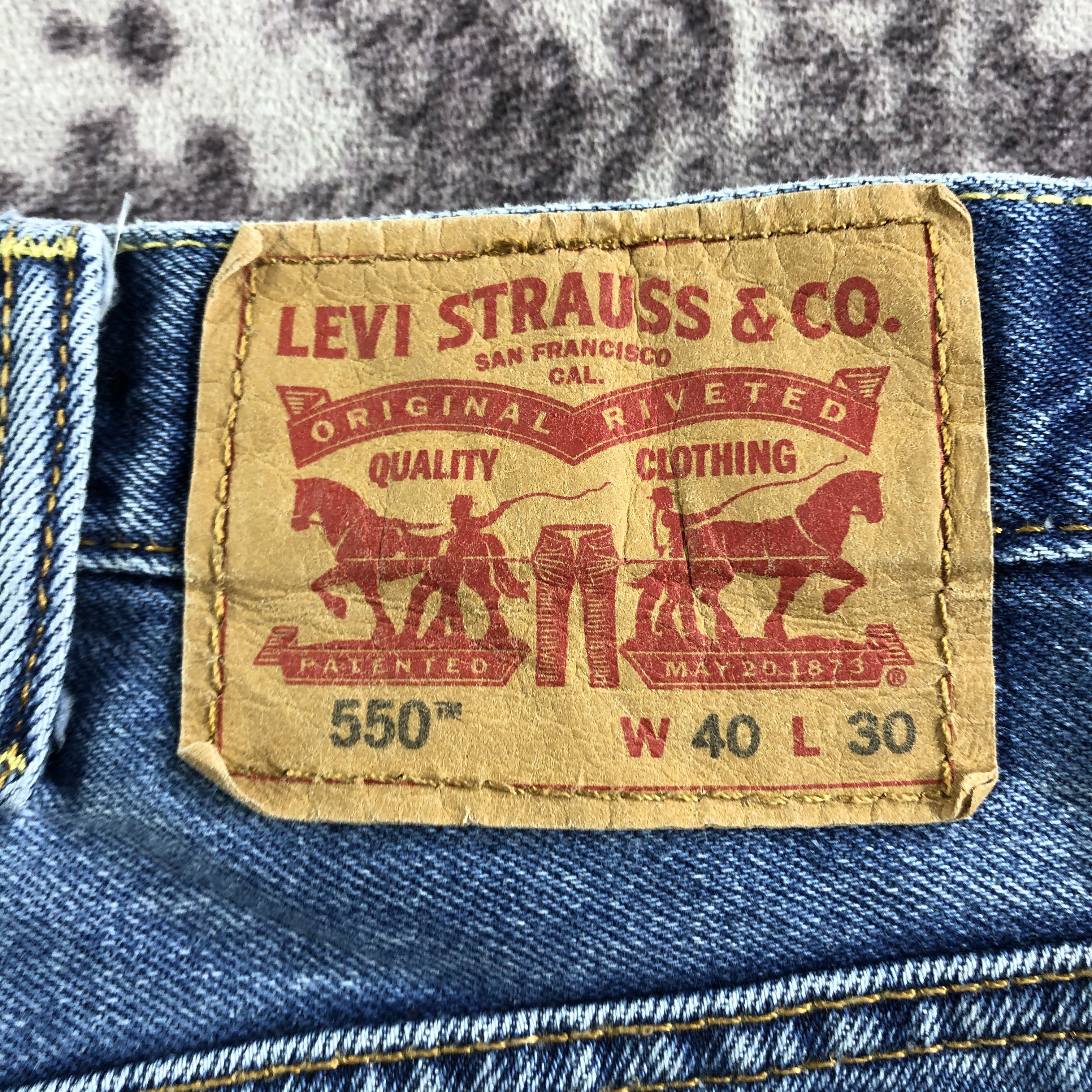 Levi's × Vintage Vintage Blue Wash Levis 550 Jeans-JM3493 Size US 41 - 6 Thumbnail