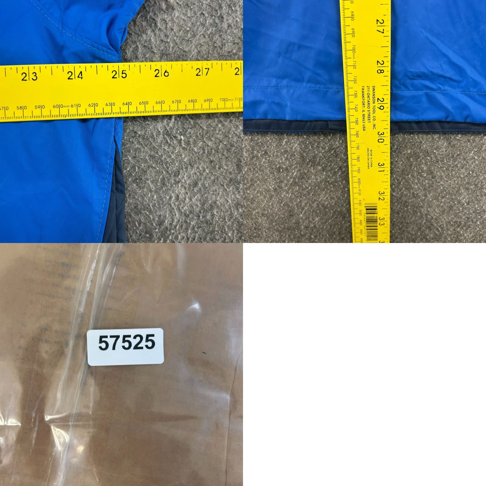 Logo 7 Columbia Windbreaker Jacket Mens L Hooded Blue Logo Nylon Full Zip Rain Coat Size US L / EU 52-54 / 3 - 9 Thumbnail