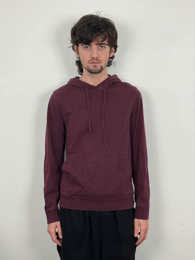 Dries Van Noten AW2019 Dries van Noten Bordeaux Psycho Hallucination Back Hoodie Size US S / EU 44-46 / 1 - 2 Thumbnail
