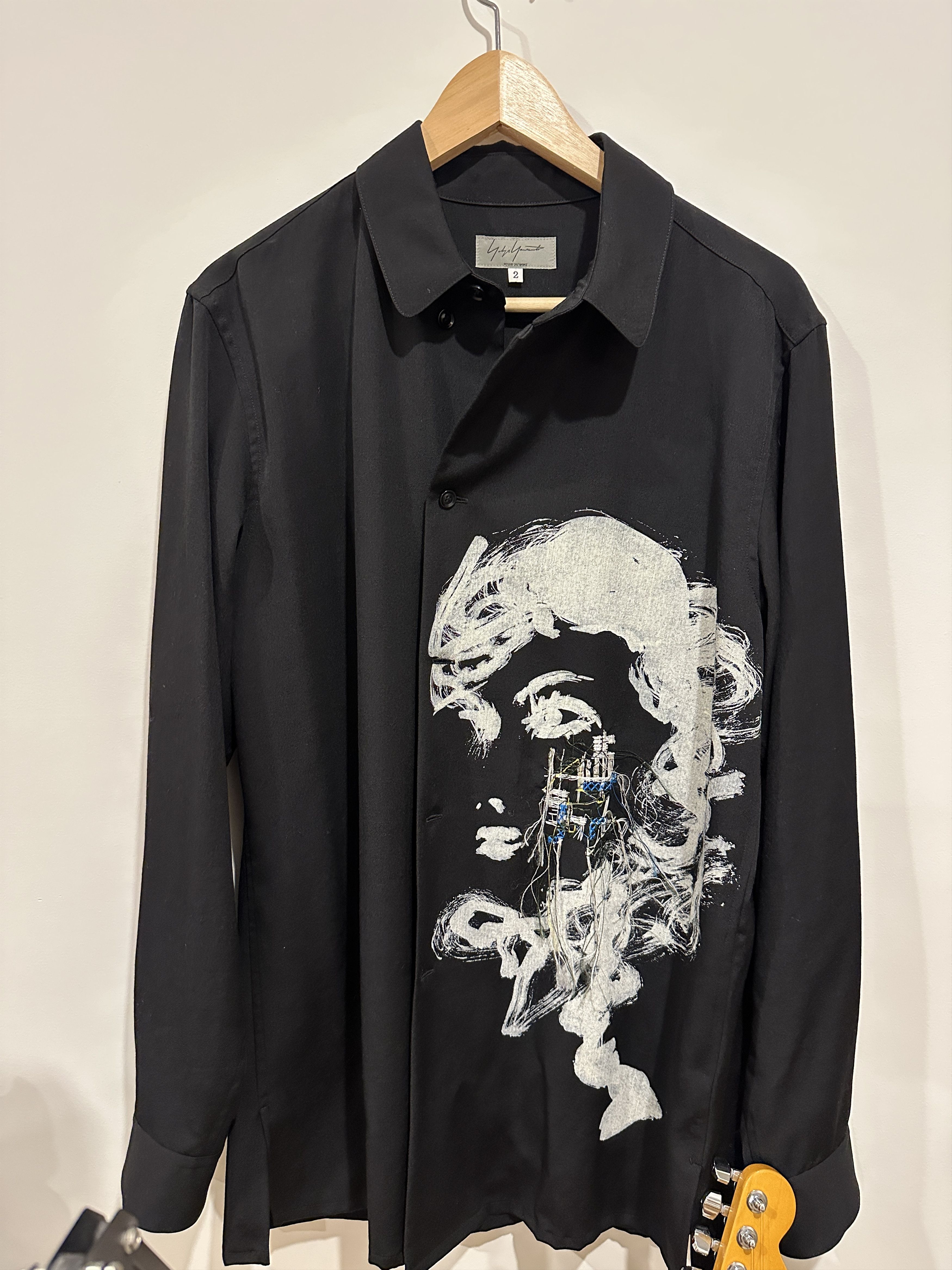 Yohji Yamamoto Yohji Yamamoto 16ss Wool Shirt/Jacket, Rie Size US M / EU 48-50 / 2 - 1 Thumbnail