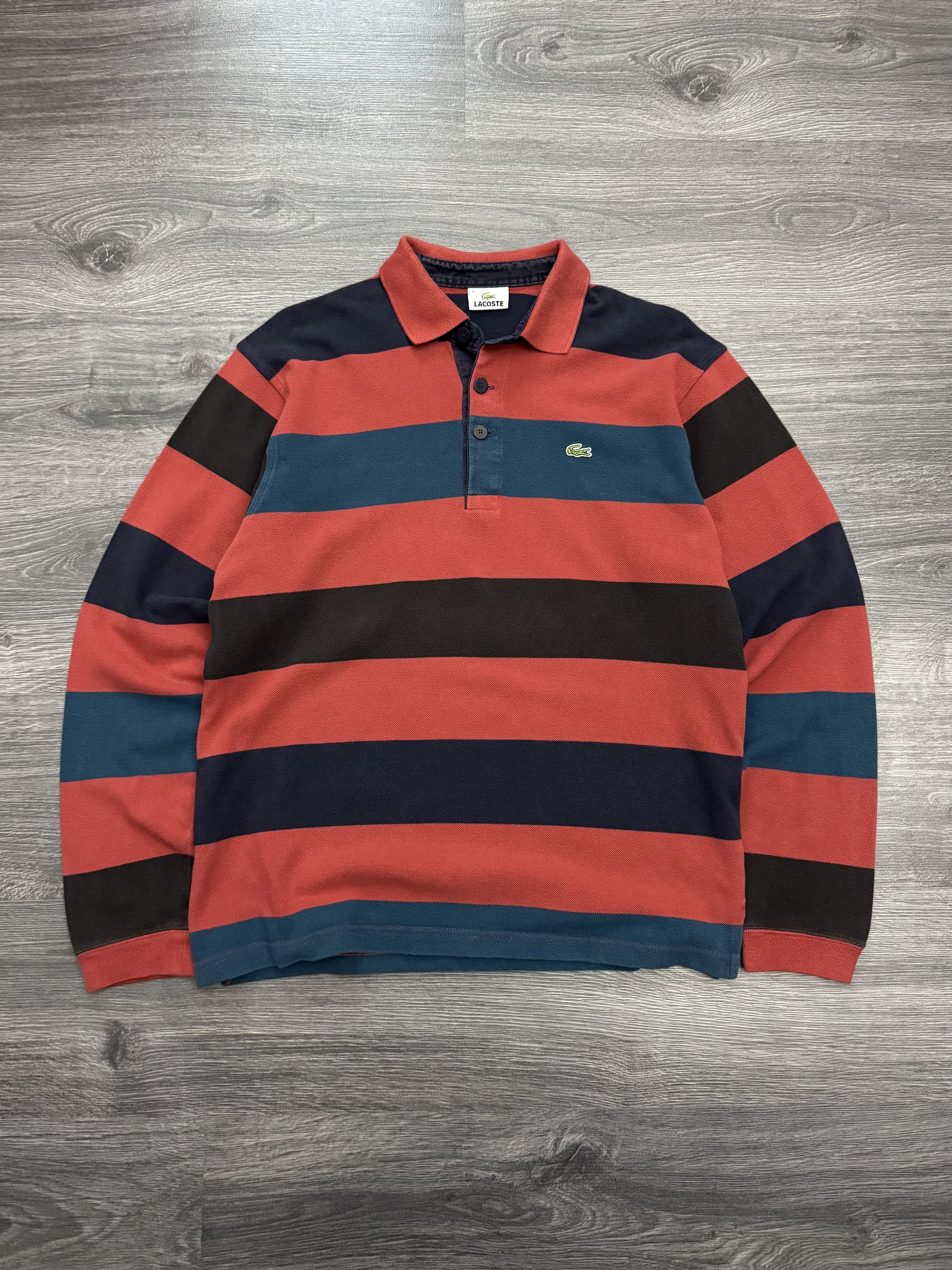 Lacoste × Supreme Supreme Lacoste Live Long Sleeve Jersey Polo