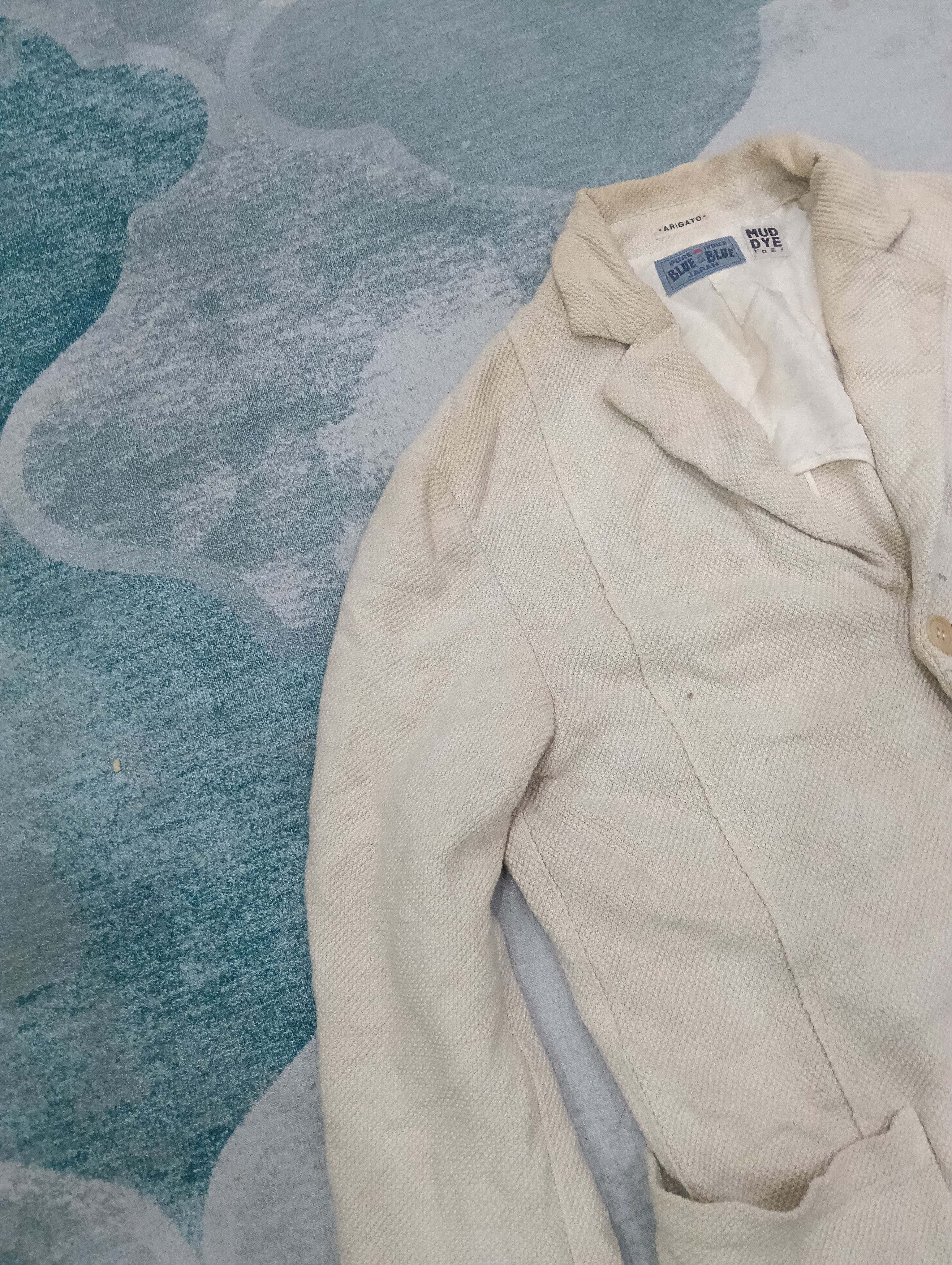 Blue Blue Japan × Japanese Brand Blue Blue Pure Indigo Mud Dye Japan Like Blazer Size US M / EU 48-50 / 2 - 3 Thumbnail