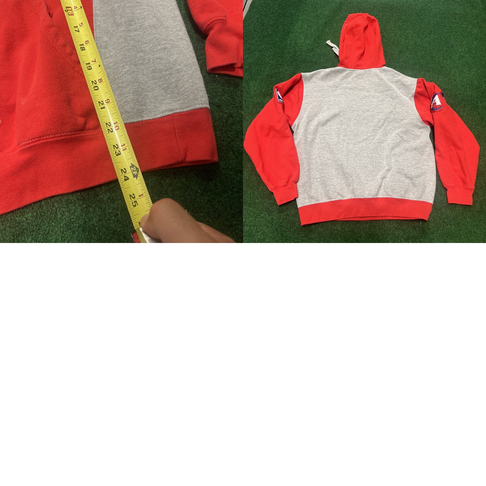 NBA NBA Exclusive LA Clippers Hoodie Size Medium Red Grey Size US M / EU 48-50 / 2 - 8 Thumbnail