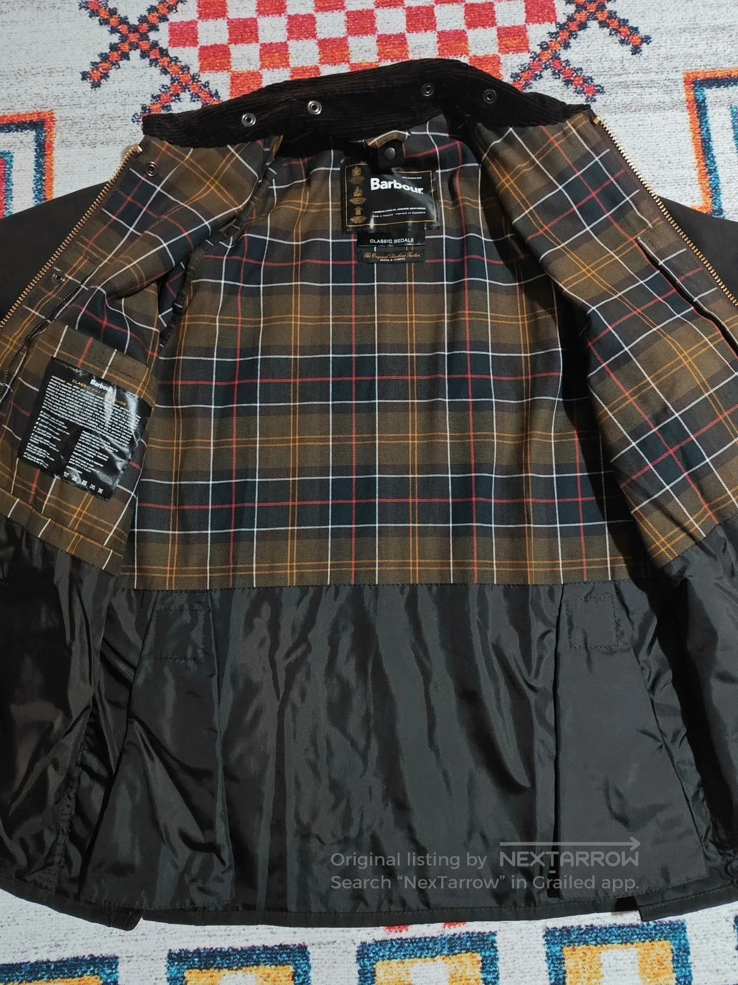 Barbour Barbour Classic Bedale Waxed Jacket. Size US M / EU 48-50 / 2 - 3 Thumbnail