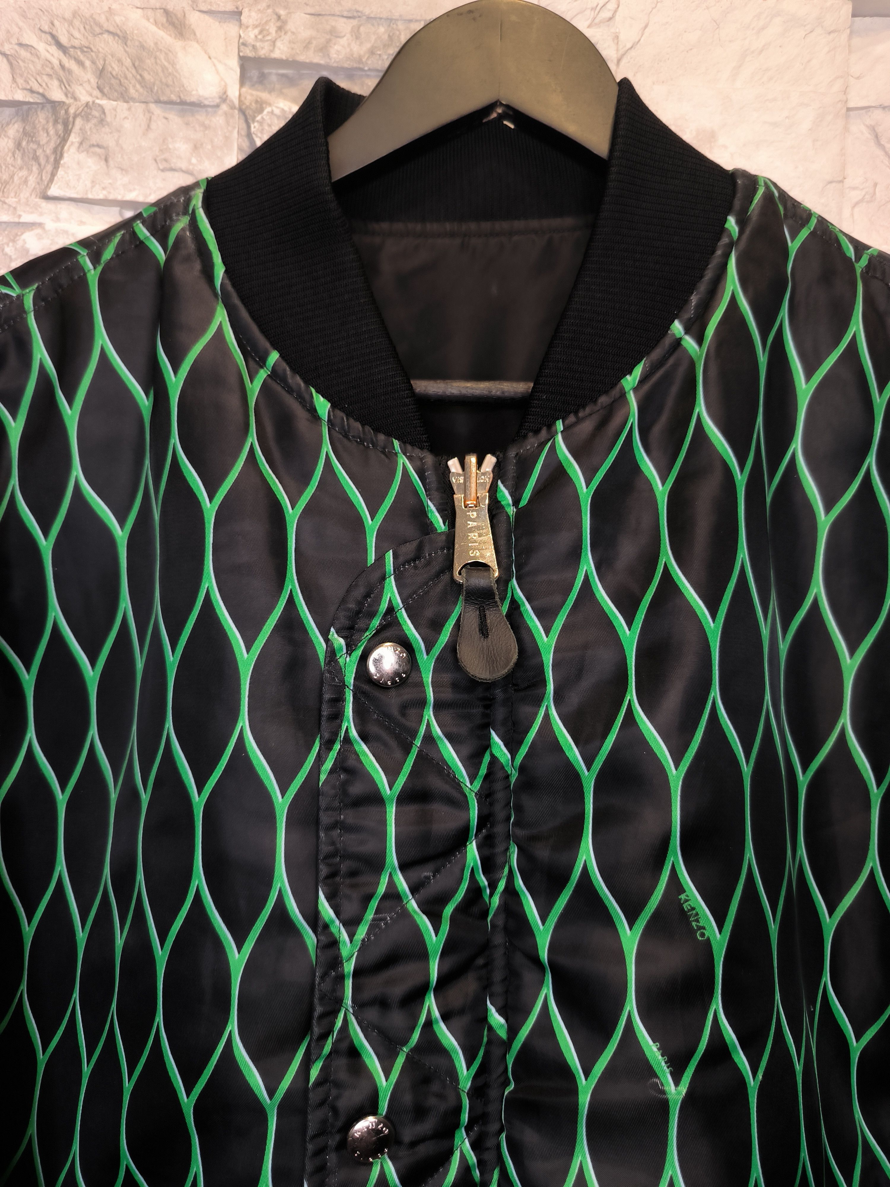 Kenzo Vintage Kenzo x H&M Bomber Jacket Reversible Two Sided Size US L / EU 52-54 / 3 - 11 Thumbnail