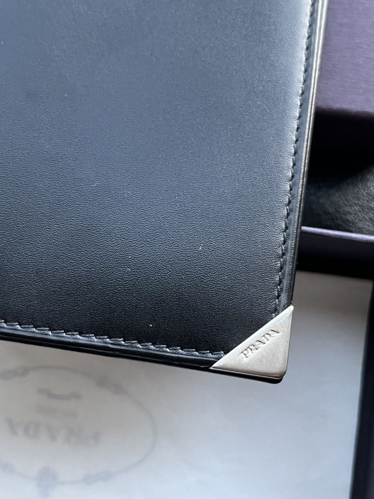 Prada Passport Cover in Smooth Leather with Box Size ONE SIZE - 3 Thumbnail