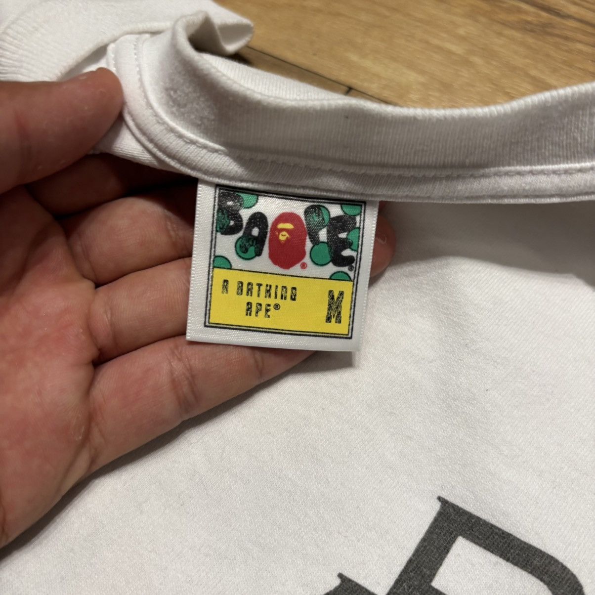 Bape Bape Graffiti Logo Tee Size US M / EU 48-50 / 2 - 6 Thumbnail