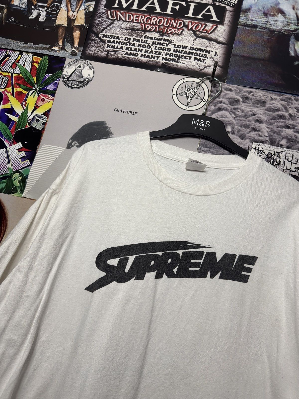 Supreme Supreme Mont Blanc Tee Size US XXL / EU 58 / 5 - 2 Thumbnail