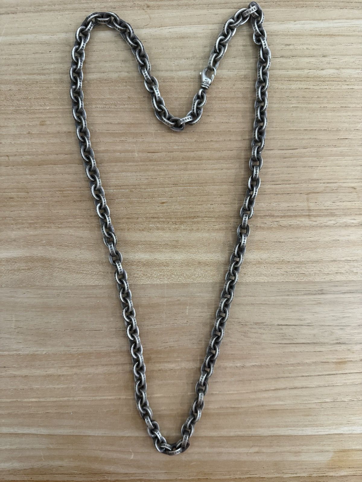 Chrome Hearts CHROME HEARTS LARGE 8MM 30 IN PAPER CHAIN Size ONE SIZE - 1 Thumbnail