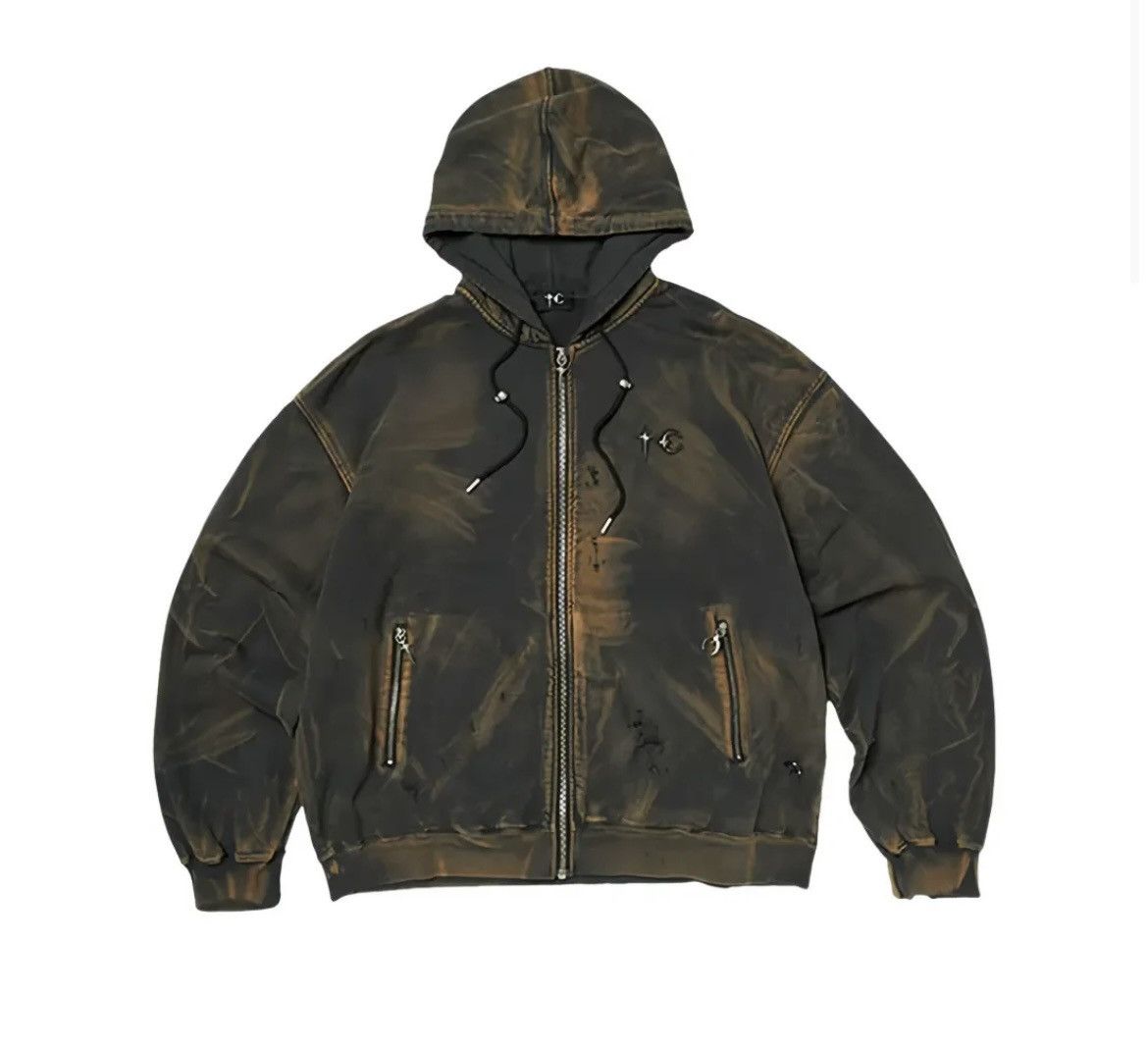 Thug Club Thug Club Two-Tone Washed Zip Hoodie Size US L / EU 52-54 / 3 - 5 Thumbnail